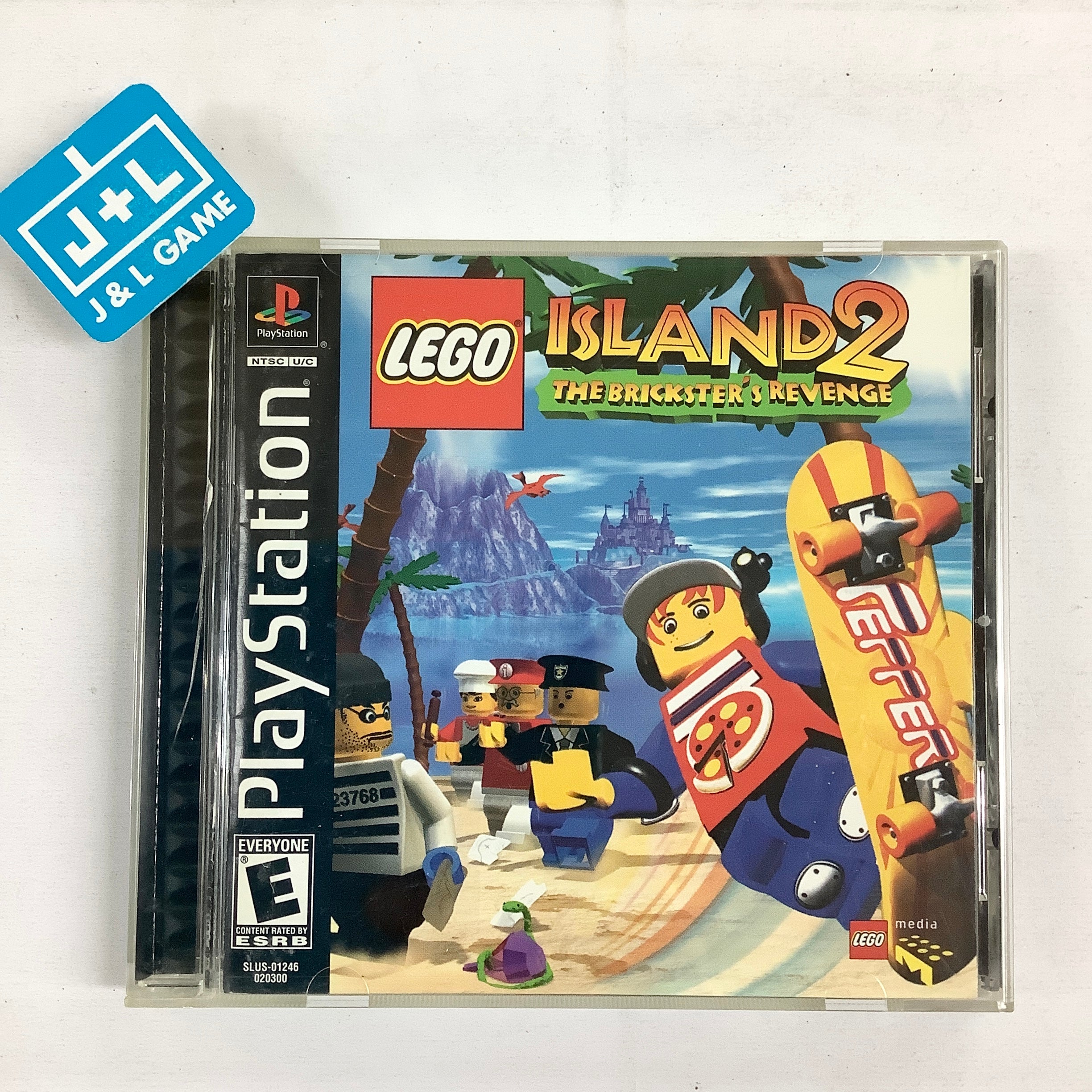 LEGO Island 2: The Brickster's Revenge - (PS1) PlayStation 1 [Pre-Owned] Video Games Lego Media   