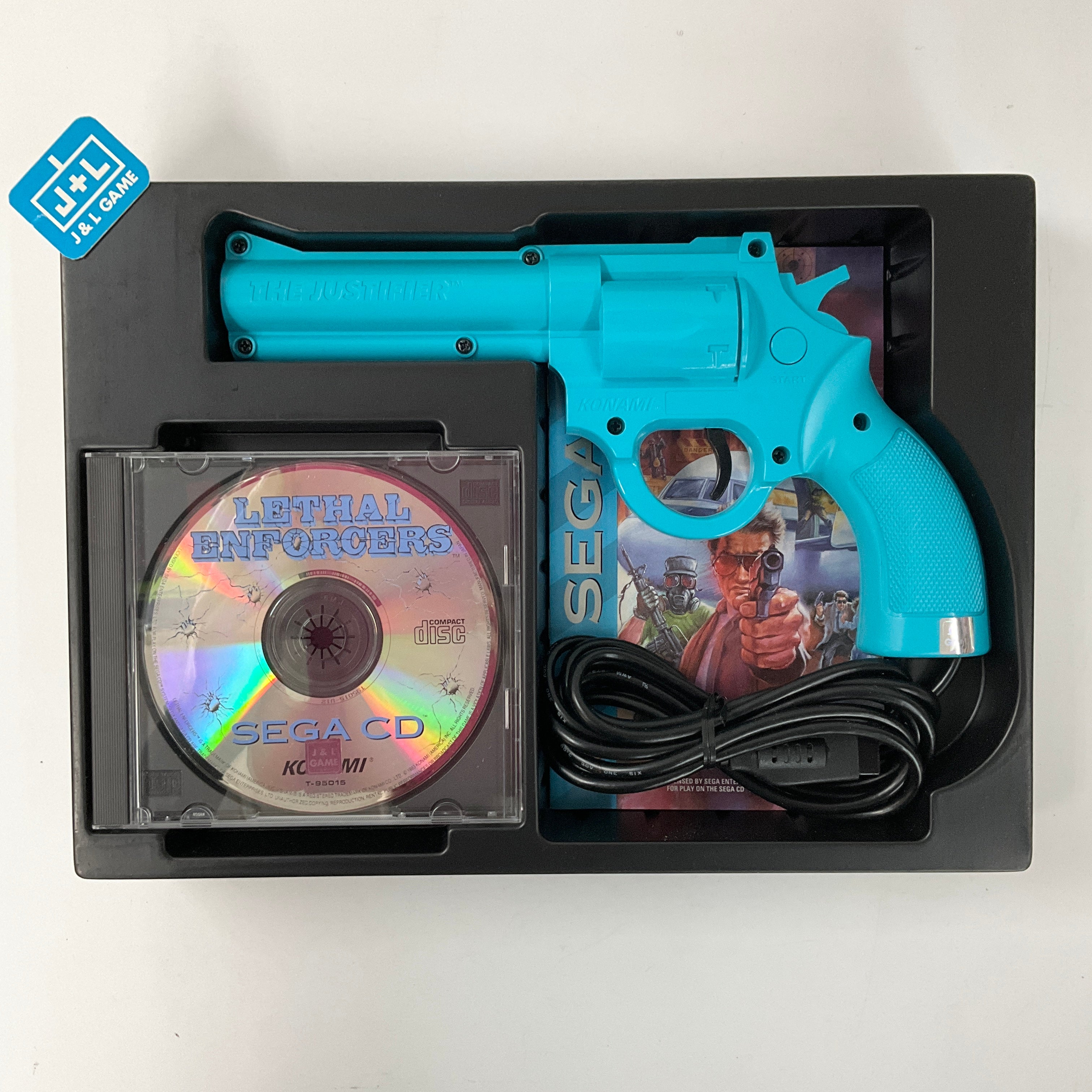 Lethal Enforcers - (SCD) SEGA CD [Pre-Owned] Video Games Konami   