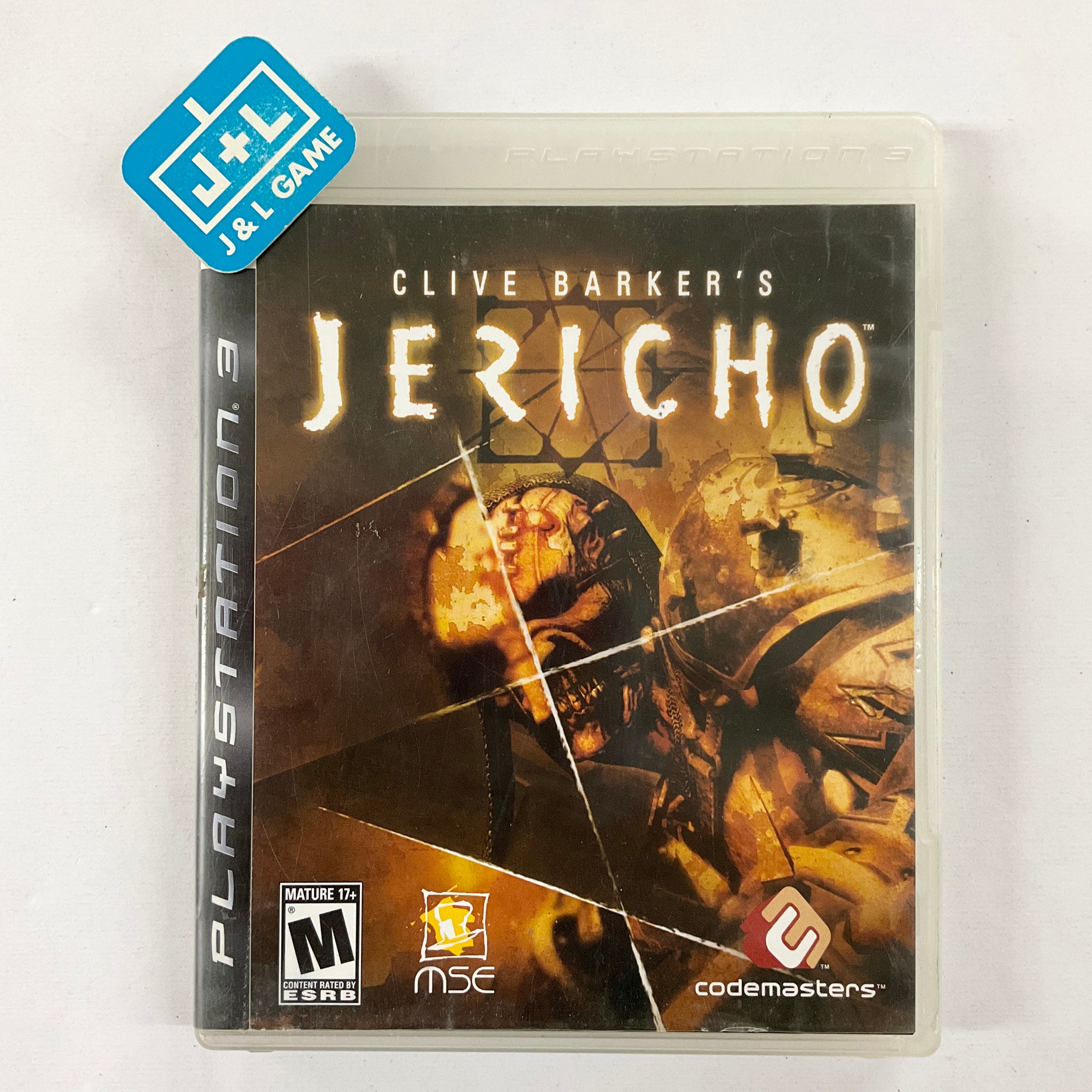 Clive Barker's Jericho - (PS3) PlayStation 3 [Pre-Owned] Video Games Codemasters   