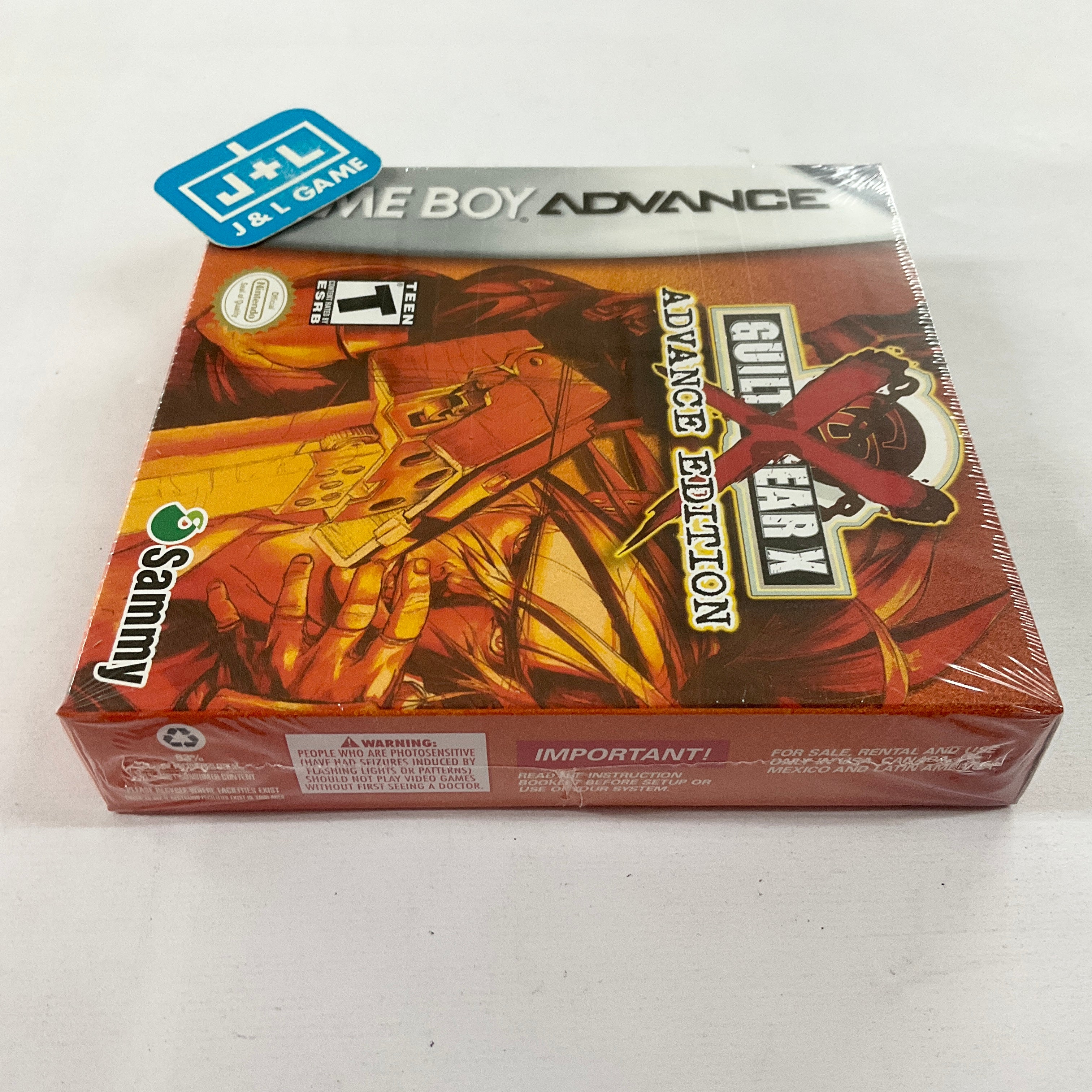 Guilty Gear X Advance Edition - (GBA) Game Boy Advance Video Games Sammy Studios   