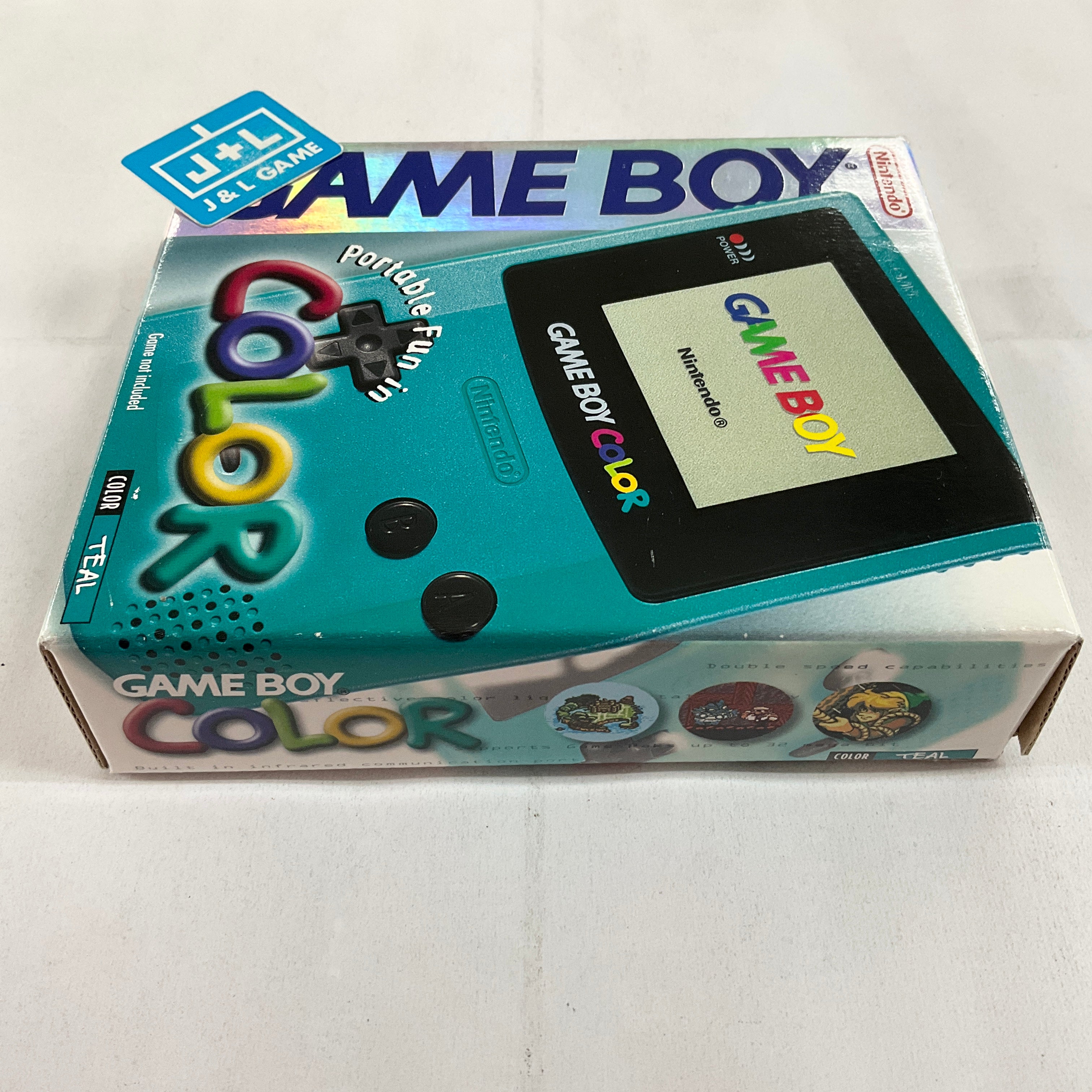 Nintendo Game Boy Color Console (Teal) - (GBC) Game Boy Color [Pre-Owned] Consoles Nintendo   