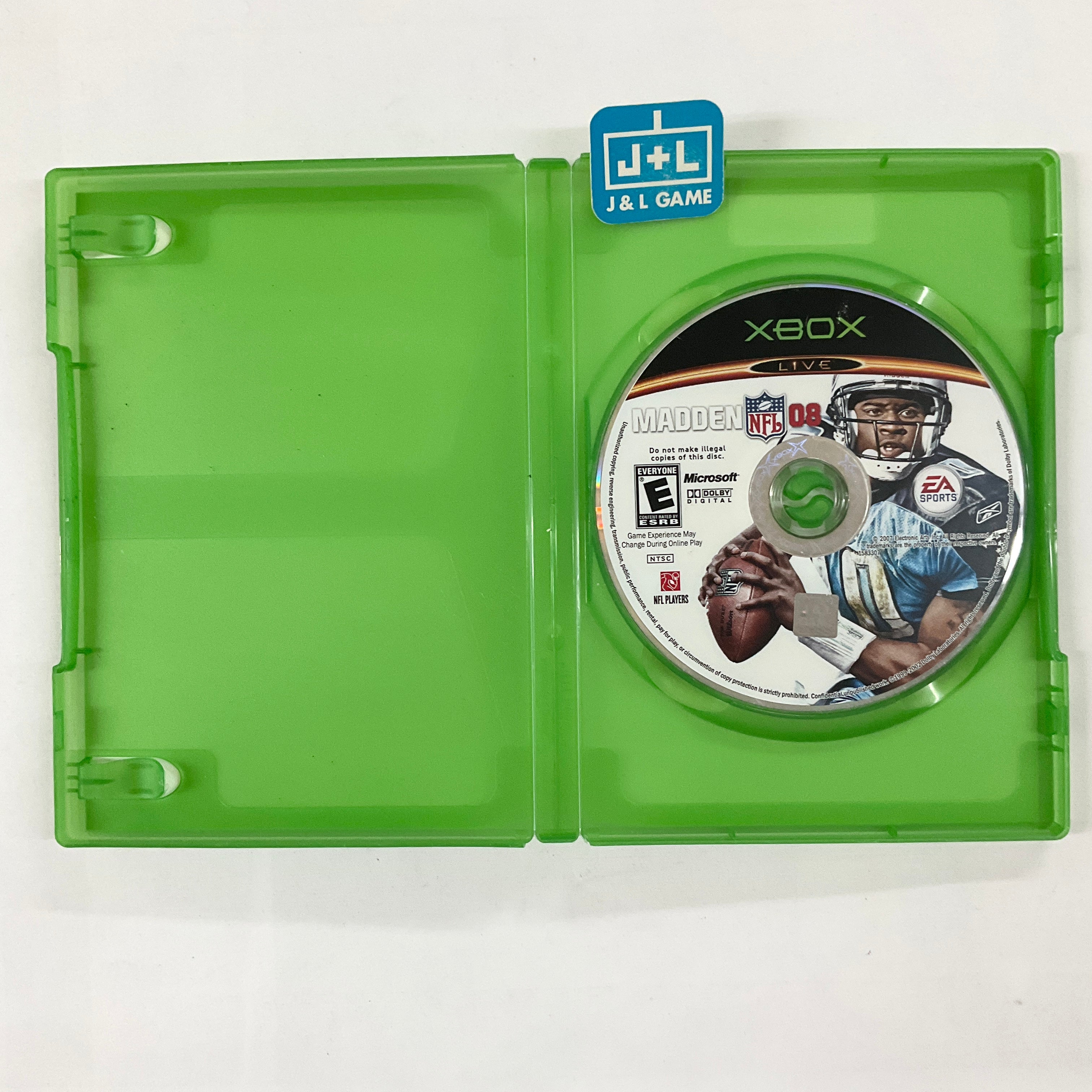 Madden NFL 08 - (XB) Xbox [Pre-Owned] Video Games EA Sports   