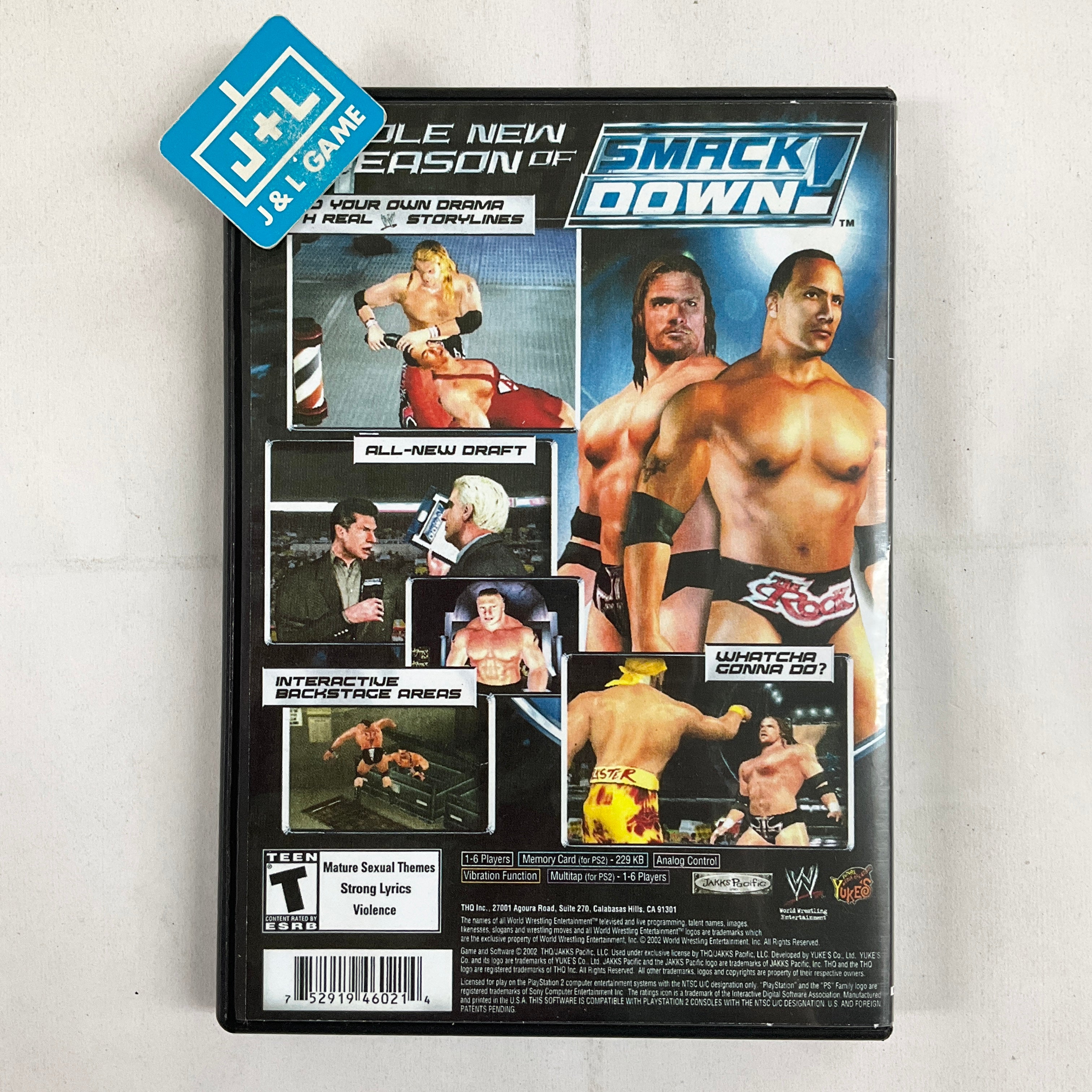 WWE SmackDown! Shut Your Mouth - (PS2) PlayStation 2 [Pre-Owned] Video Games THQ   