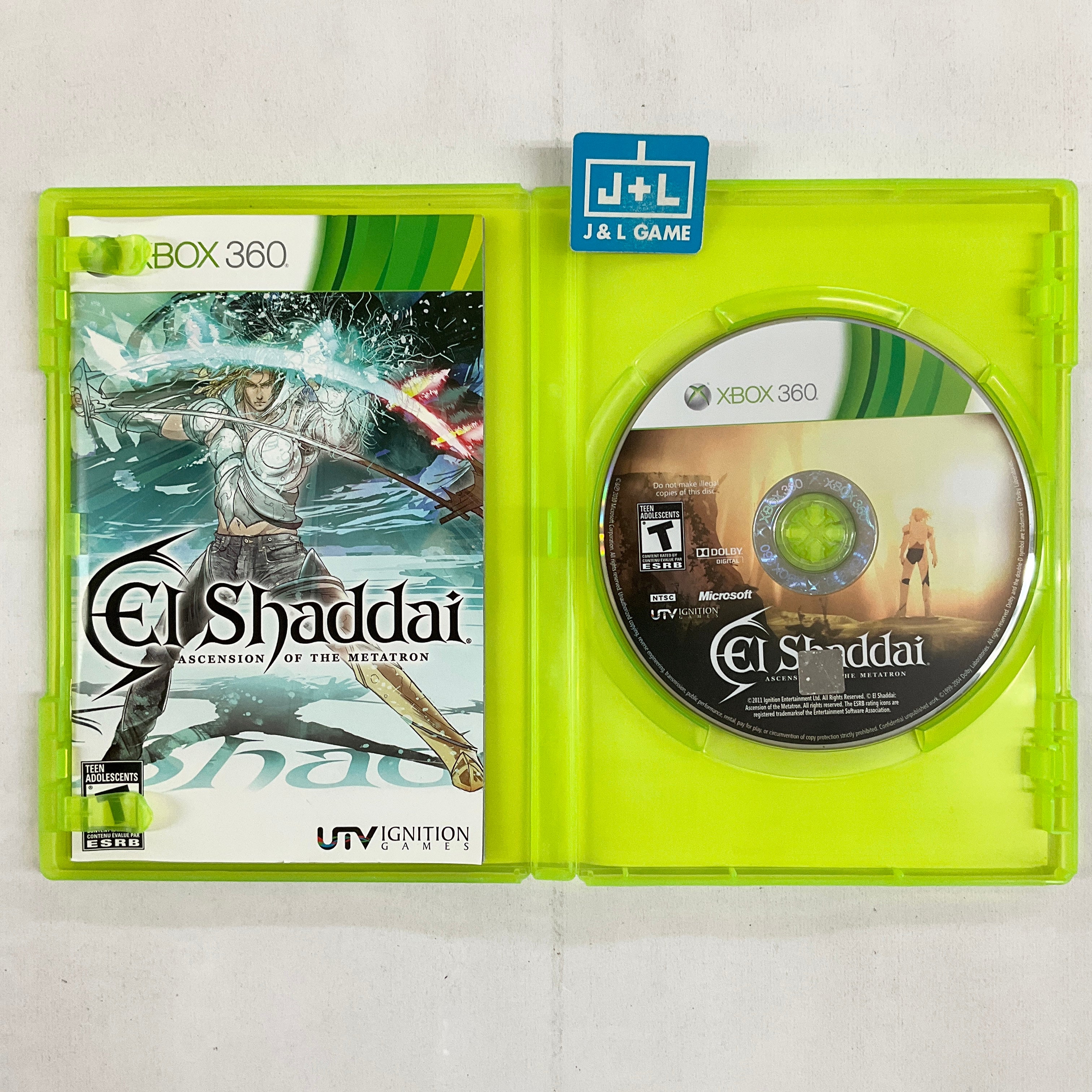 El Shaddai: Ascension of the Metatron - Xbox 360 [Pre-Owned] Video Games Ignition Entertainment   