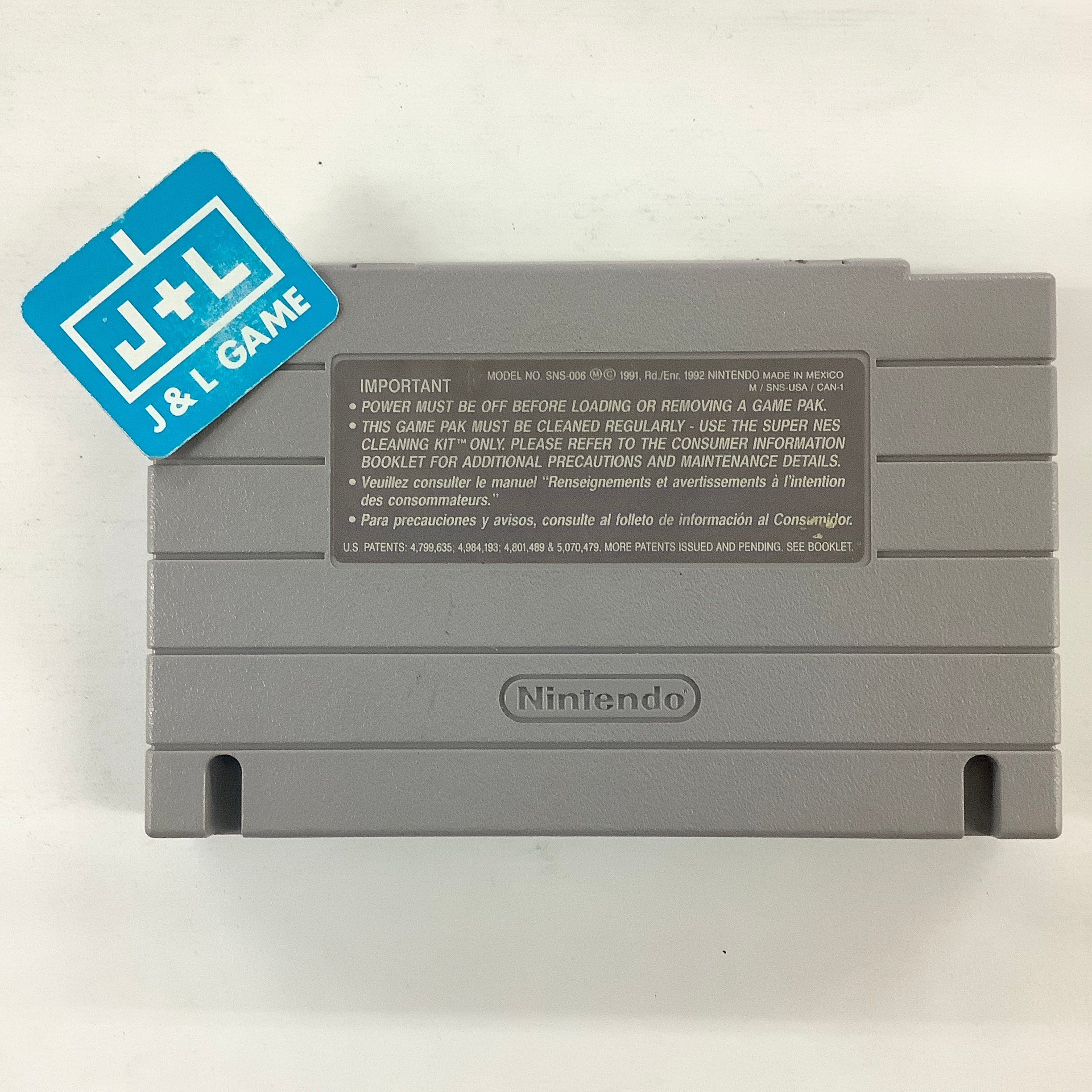 Jimmy Houston's Bass Tournament U.S.A. - (SNES) Super Nintendo [Pre-Owned] Video Games Sammy Studios   