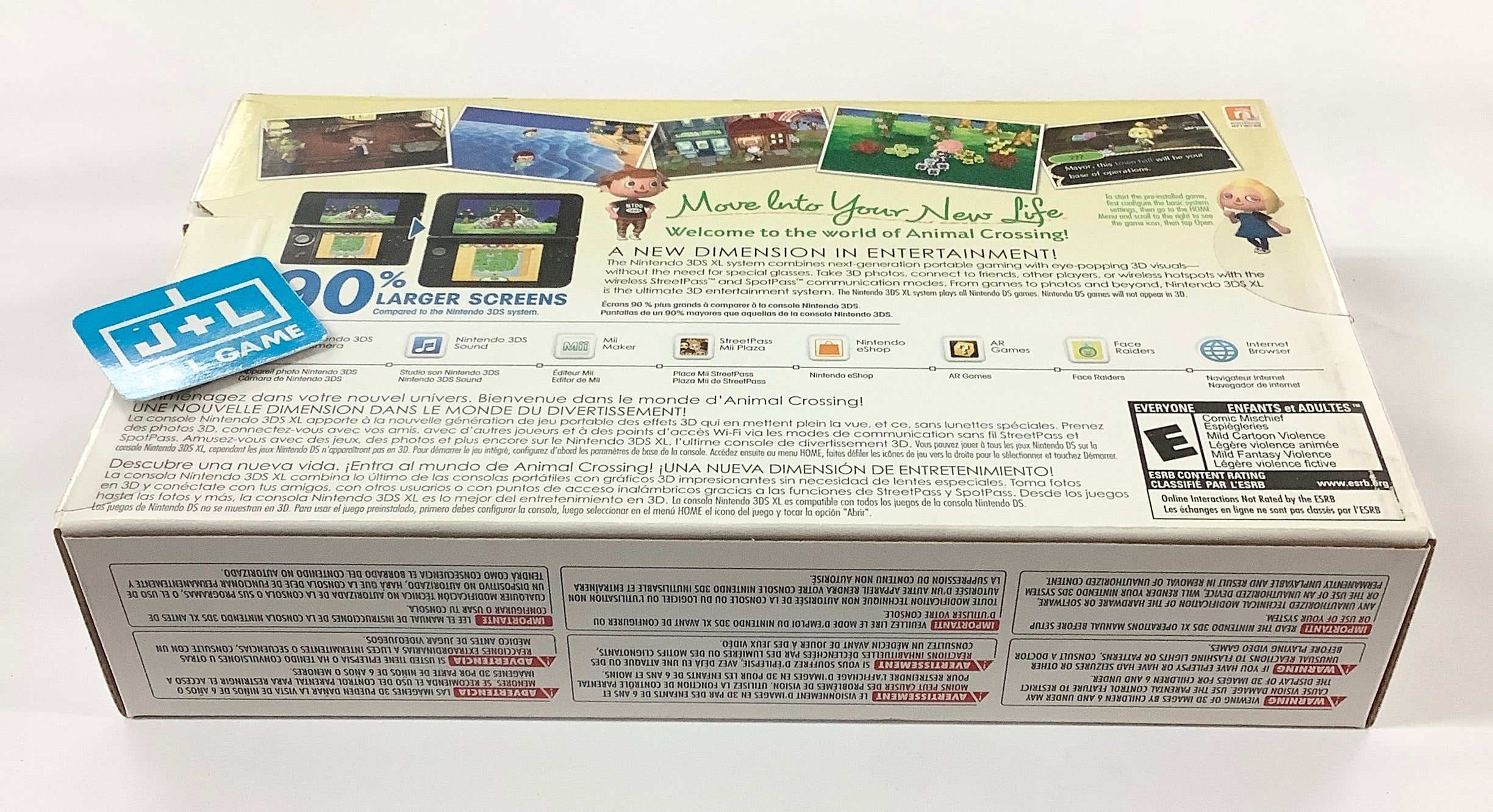 Nintendo 3DS XL Console with Animal Crossing Game Pre-Installed - Nintendo 3DS Consoles Nintendo   