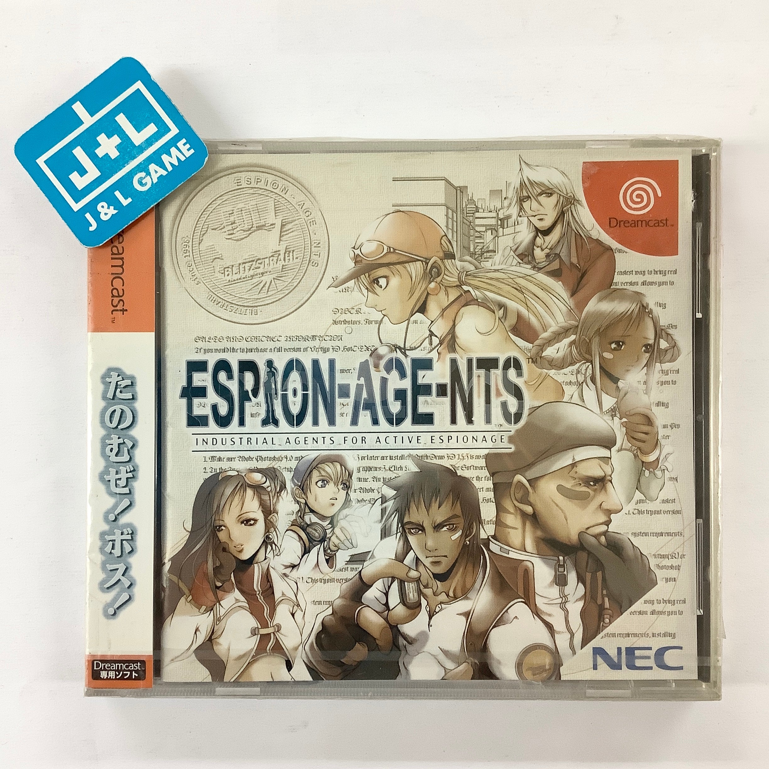 Espion-Age-Nts - (DC) SEGA Dreamcast (Japanese Import) Video Games NEC Interchannel   