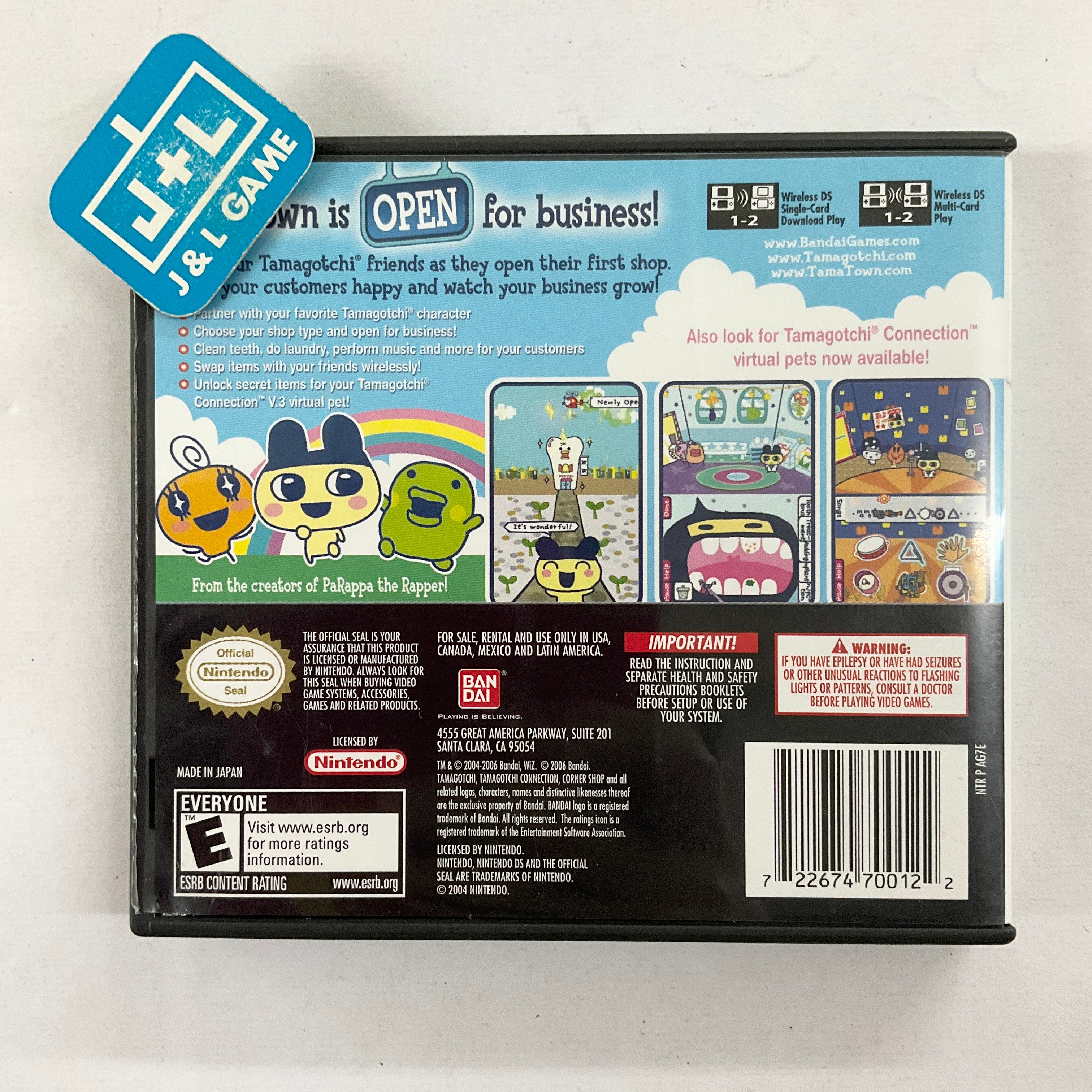 Tamagotchi Connection: Corner Shop - (NDS) Nintendo DS [Pre-Owned] Video Games BANDAI NAMCO Entertainment   