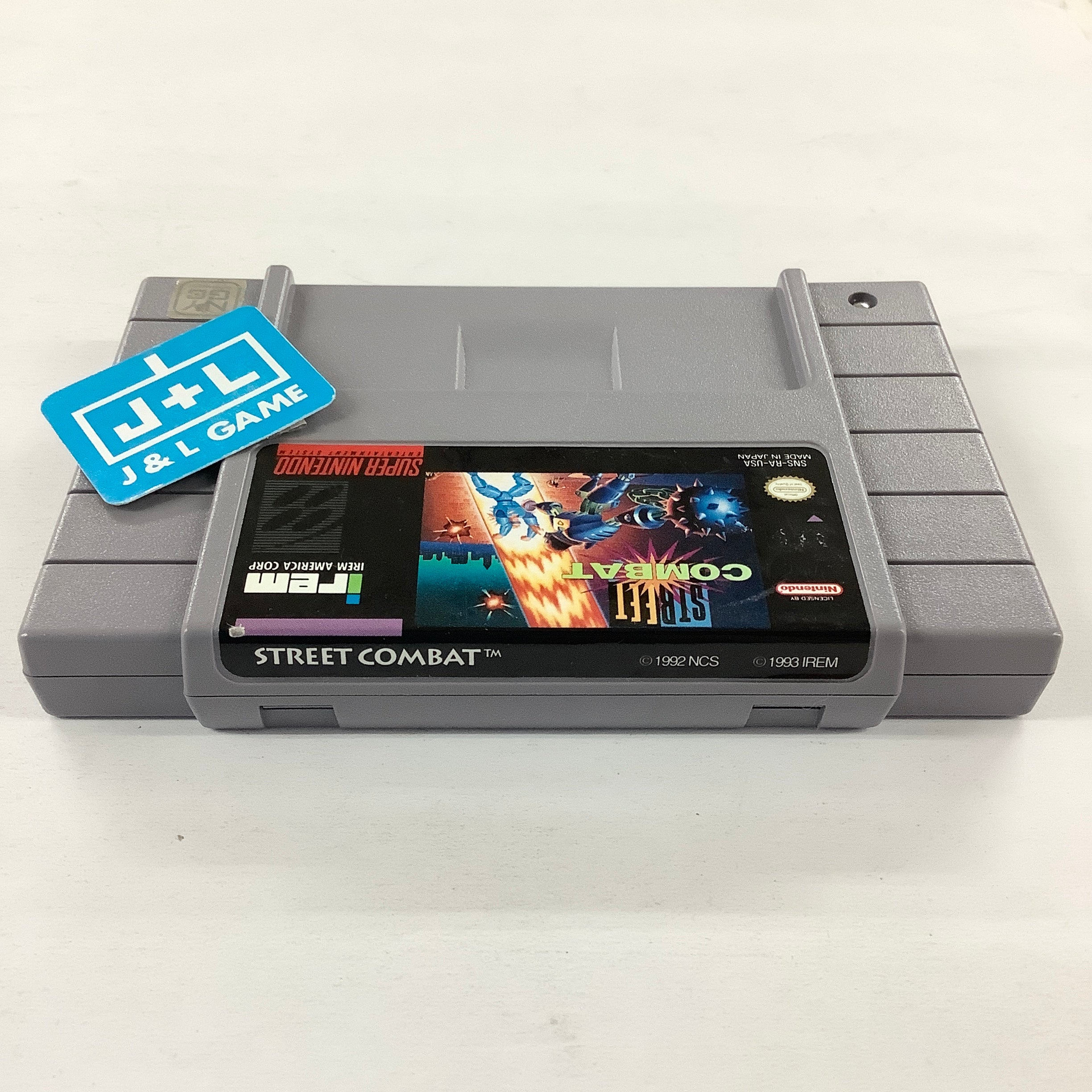 Street Combat - (SNES) Super Nintendo [Pre-Owned] Video Games Irem   