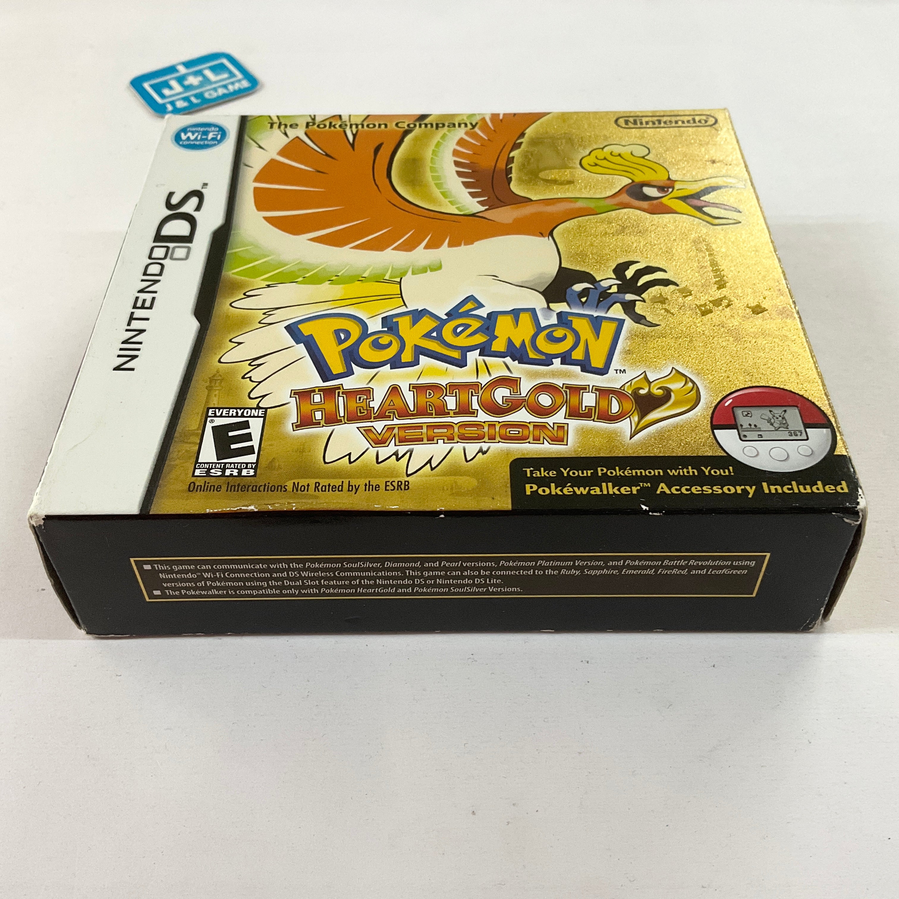 Pokemon HeartGold Version (w/ Pokewalker) - (NDS) Nintendo DS [Pre-Owned] Video Games Nintendo   