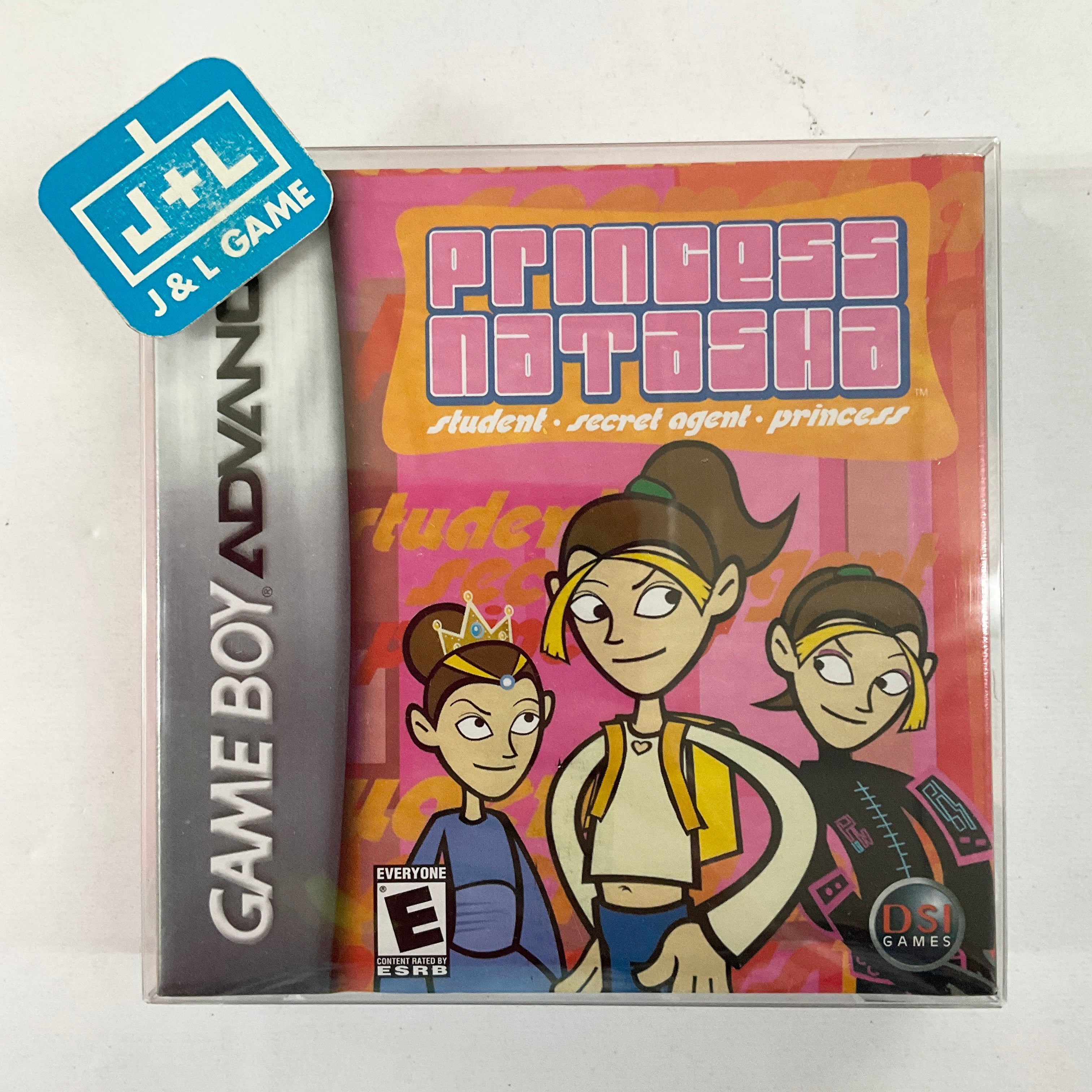 Princess Natasha: Student - Secret Agent - Princess - (GBA) Game Boy Advance Video Games DSI Games   