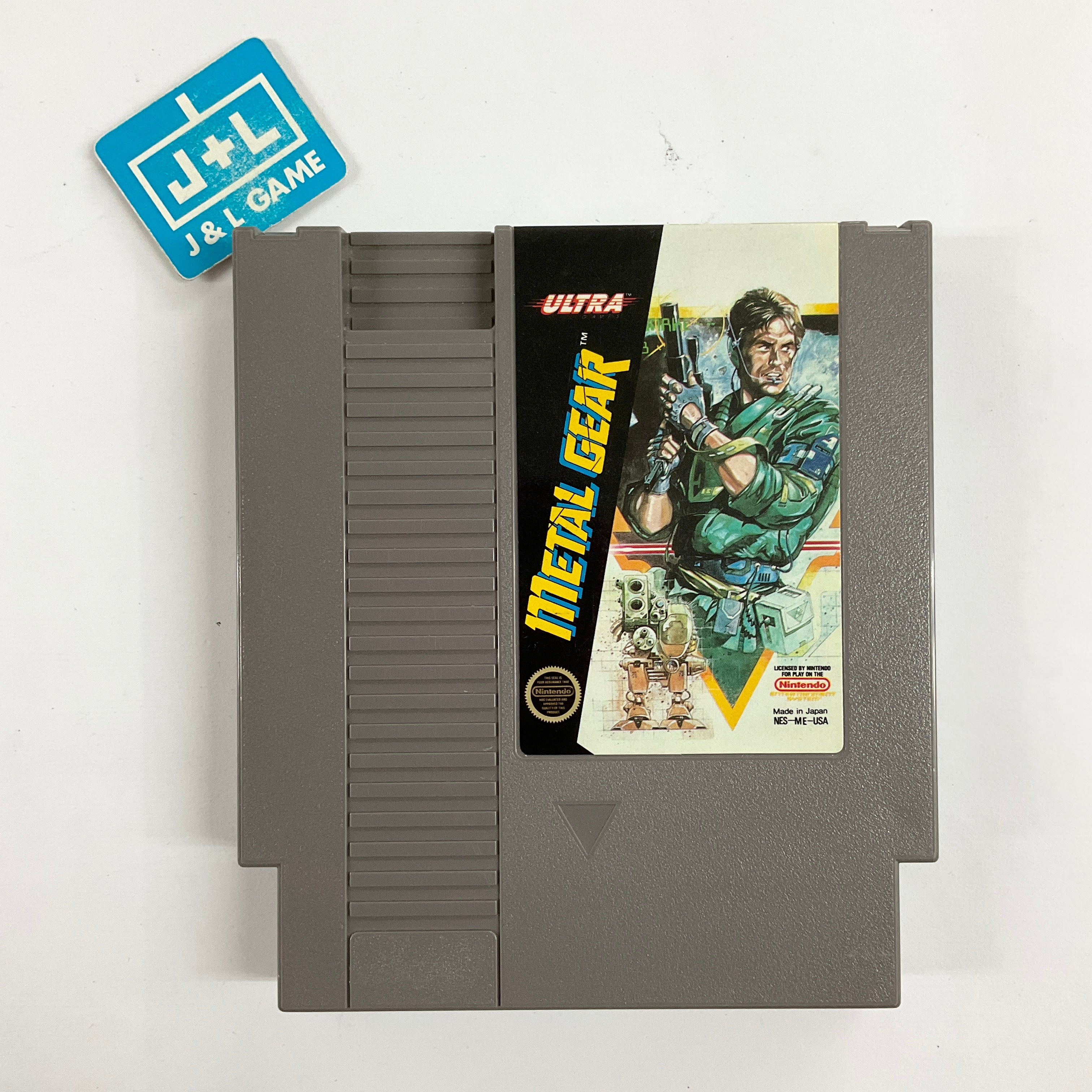 Metal Gear - (NES) Nintendo Entertainment System [Pre-Owned] Video Games Ultra   