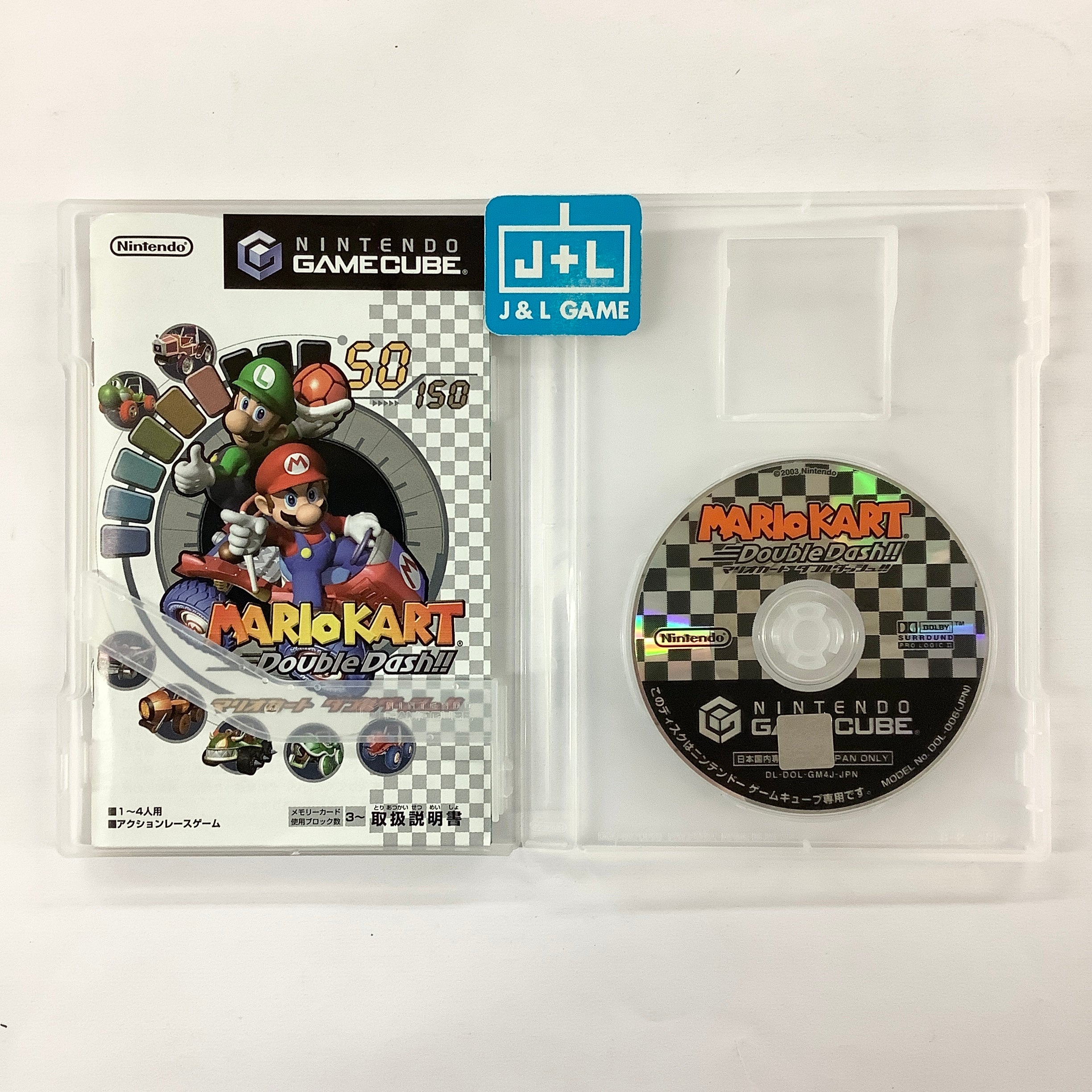 Mario Kart: Double Dash!! - (GC) GameCube [Pre-Owned] (Japanese Import) Video Games Nintendo   