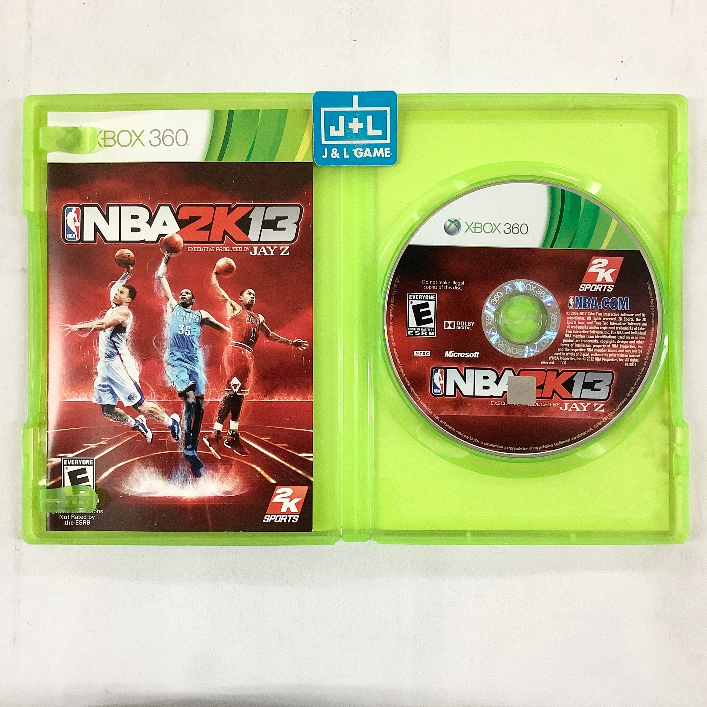 NBA 2K13 - Xbox 360 [Pre-Owned] Video Games 2K Sports   