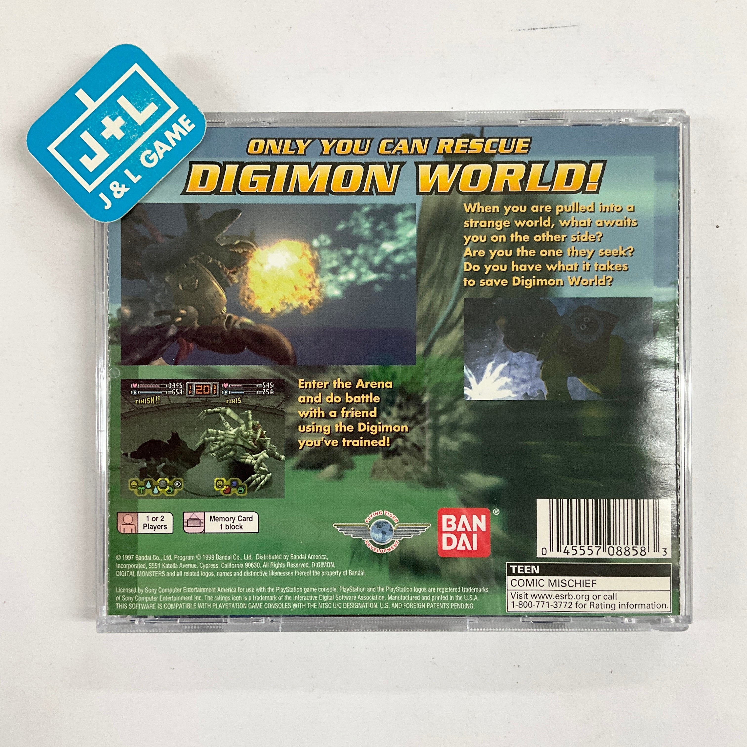 Digimon World - (PS1) PlayStation 1 [Pre-Owned] Video Games Bandai   