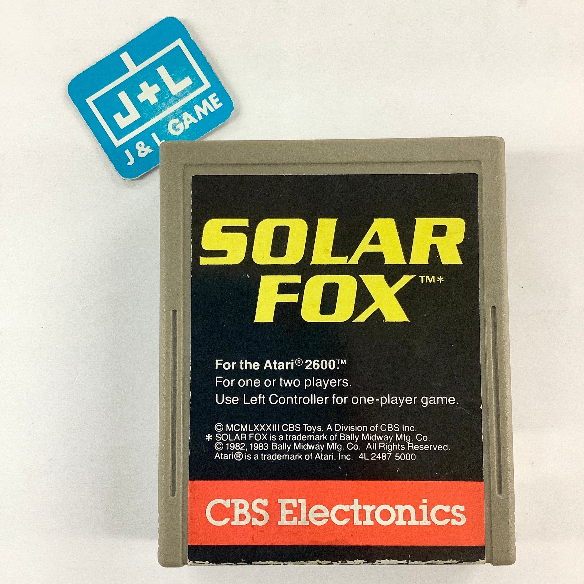 Solar Fox - Atari 2600 [Pre-Owned] Video Games CBS Electronics   