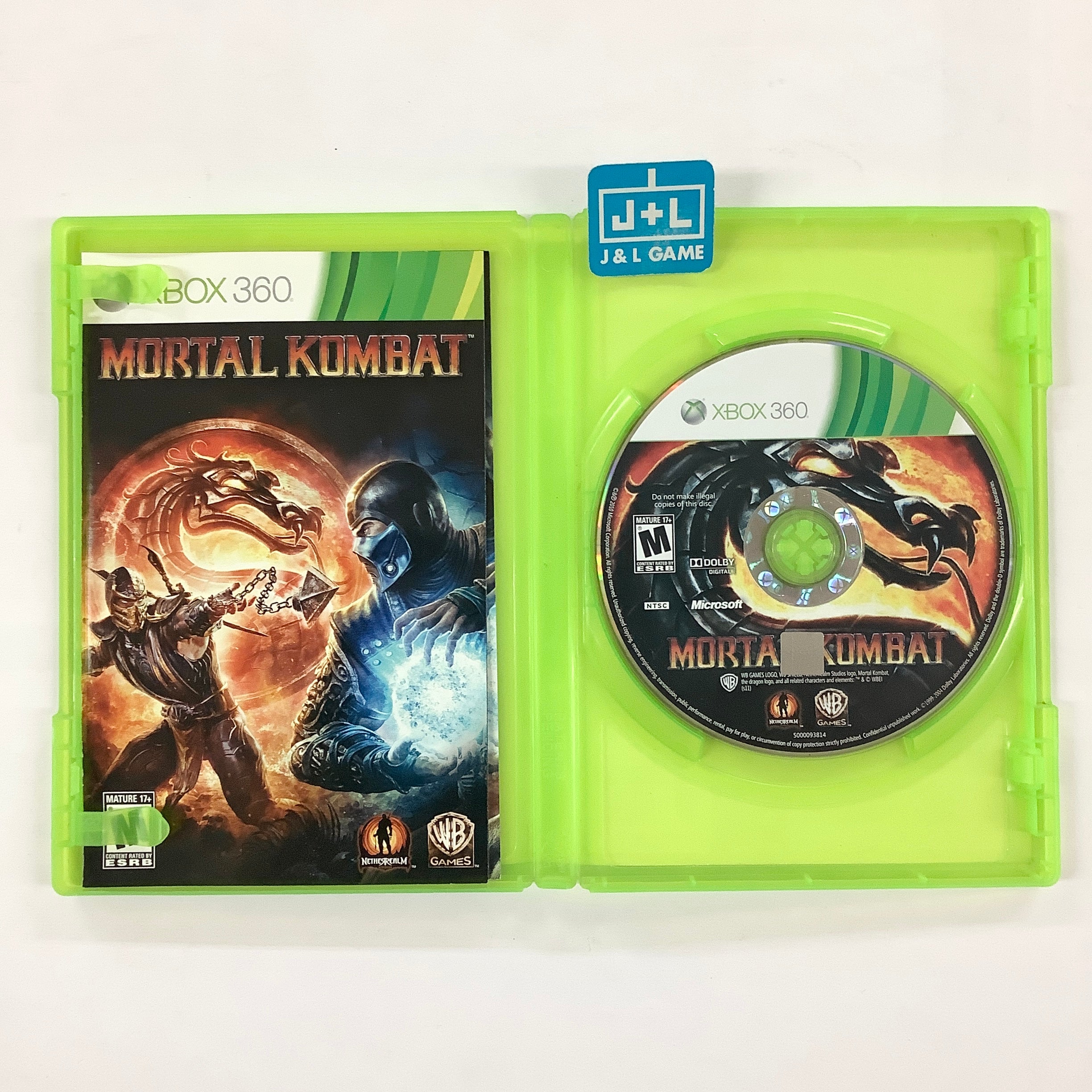 Mortal Kombat - Xbox 360 [Pre-Owned] Video Games Warner Bros. Interactive Entertainment   