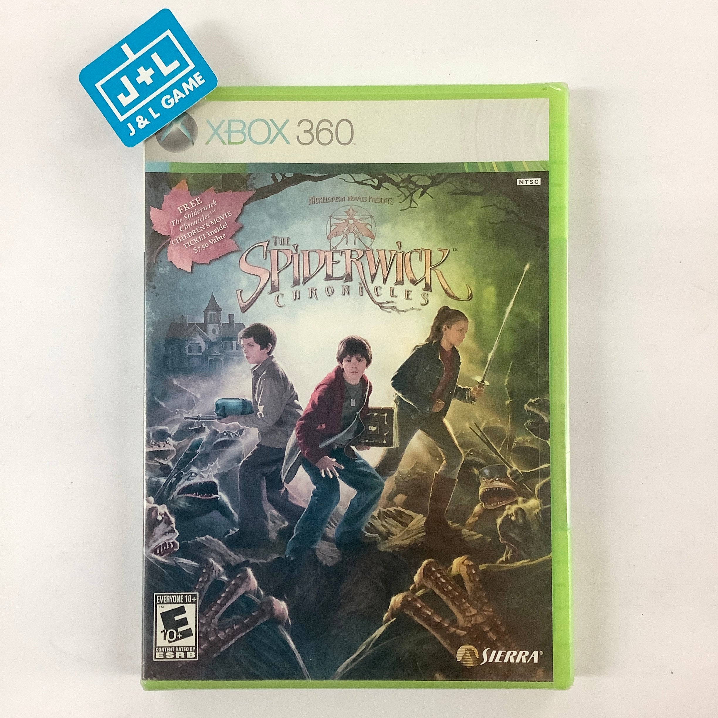 The Spiderwick Chronicles - Xbox 360 Video Games Sierra Entertainment   