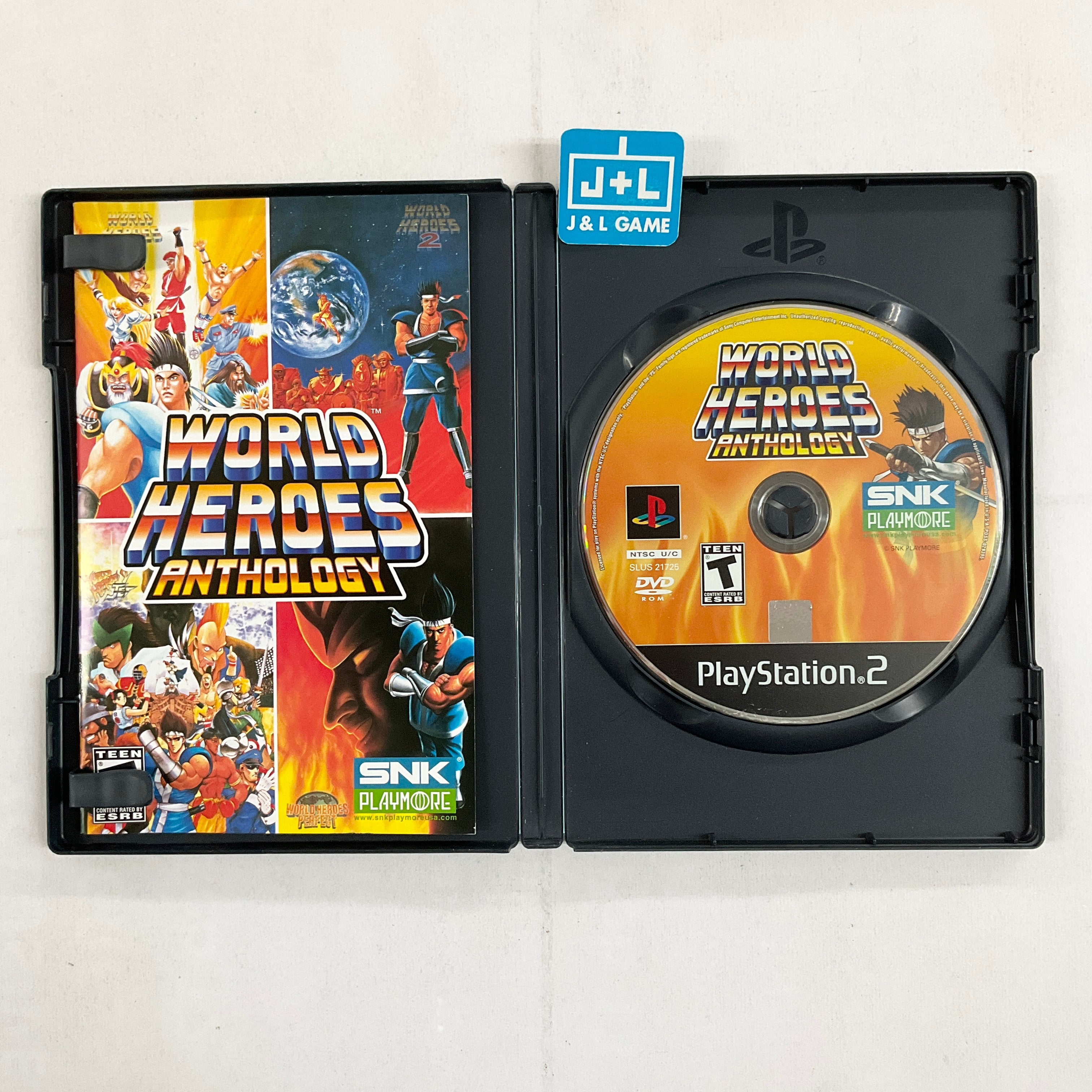 World Heroes Anthology - (PS2) PlayStation 2 [Pre-Owned] Video Games SNK Playmore   