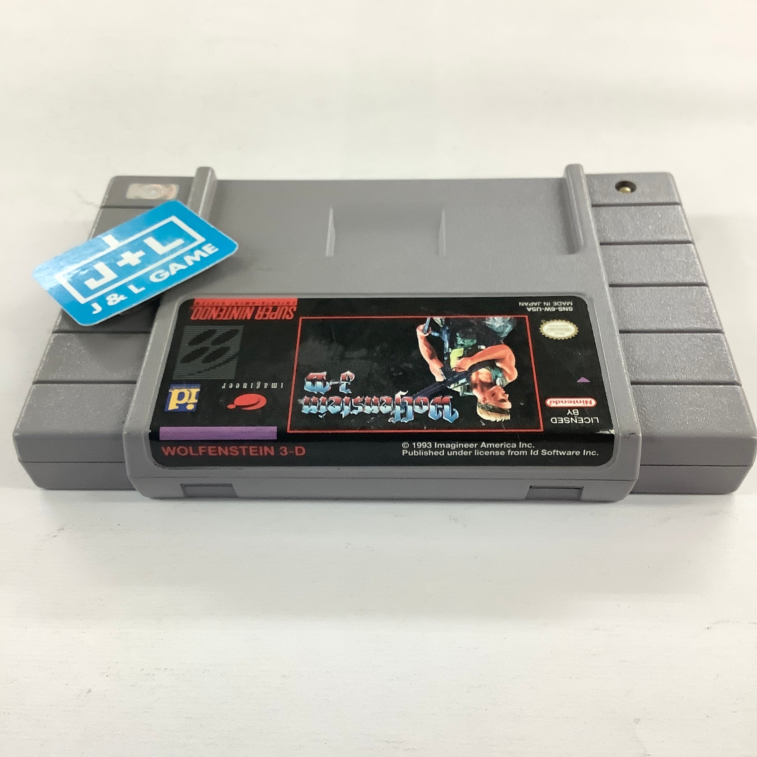 Wolfenstein 3D - (SNES) Super Nintendo [Pre-Owned] Video Games Imagineer   