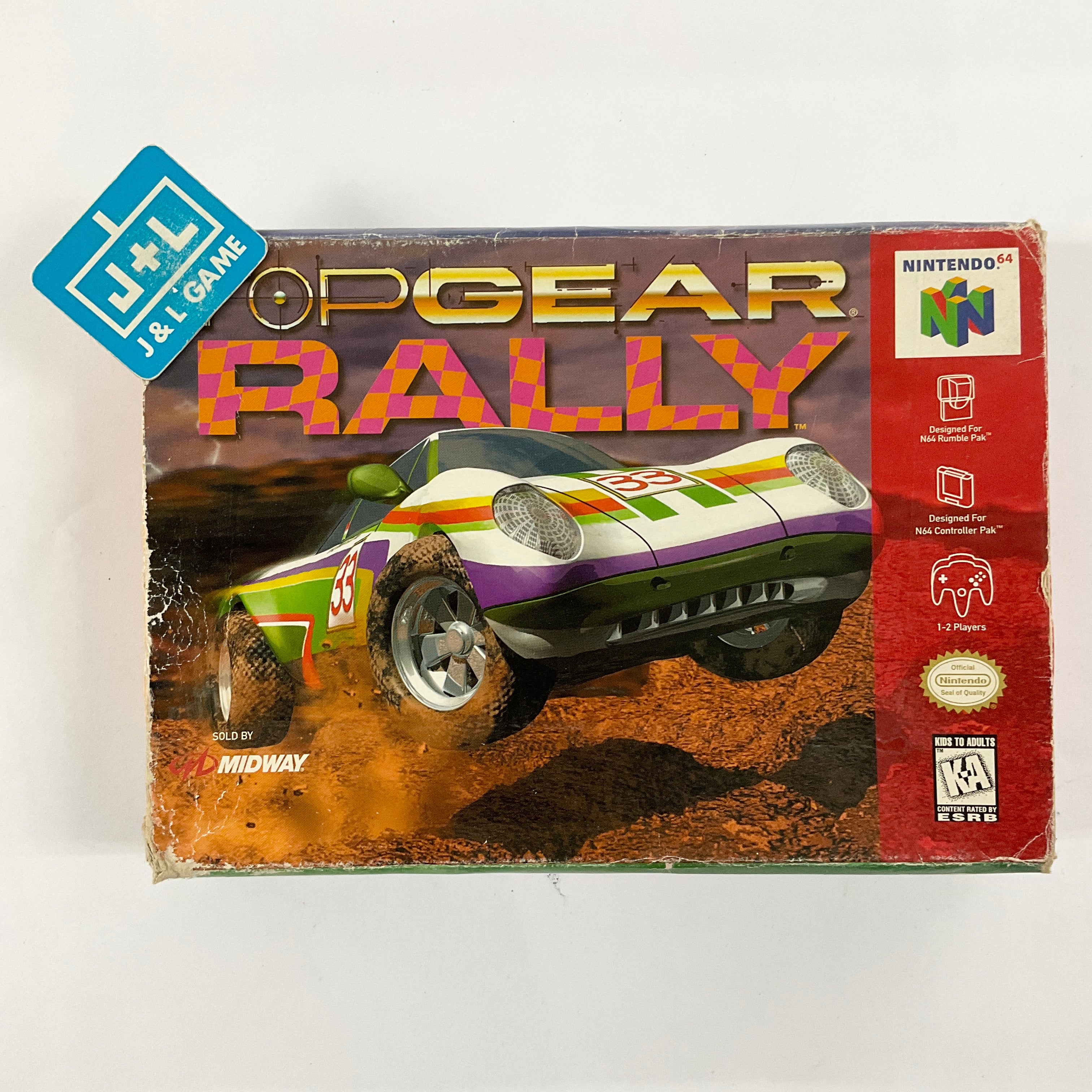 Top Gear Rally - (N64) Nintendo 64 [Pre-Owned] Video Games Kemco   