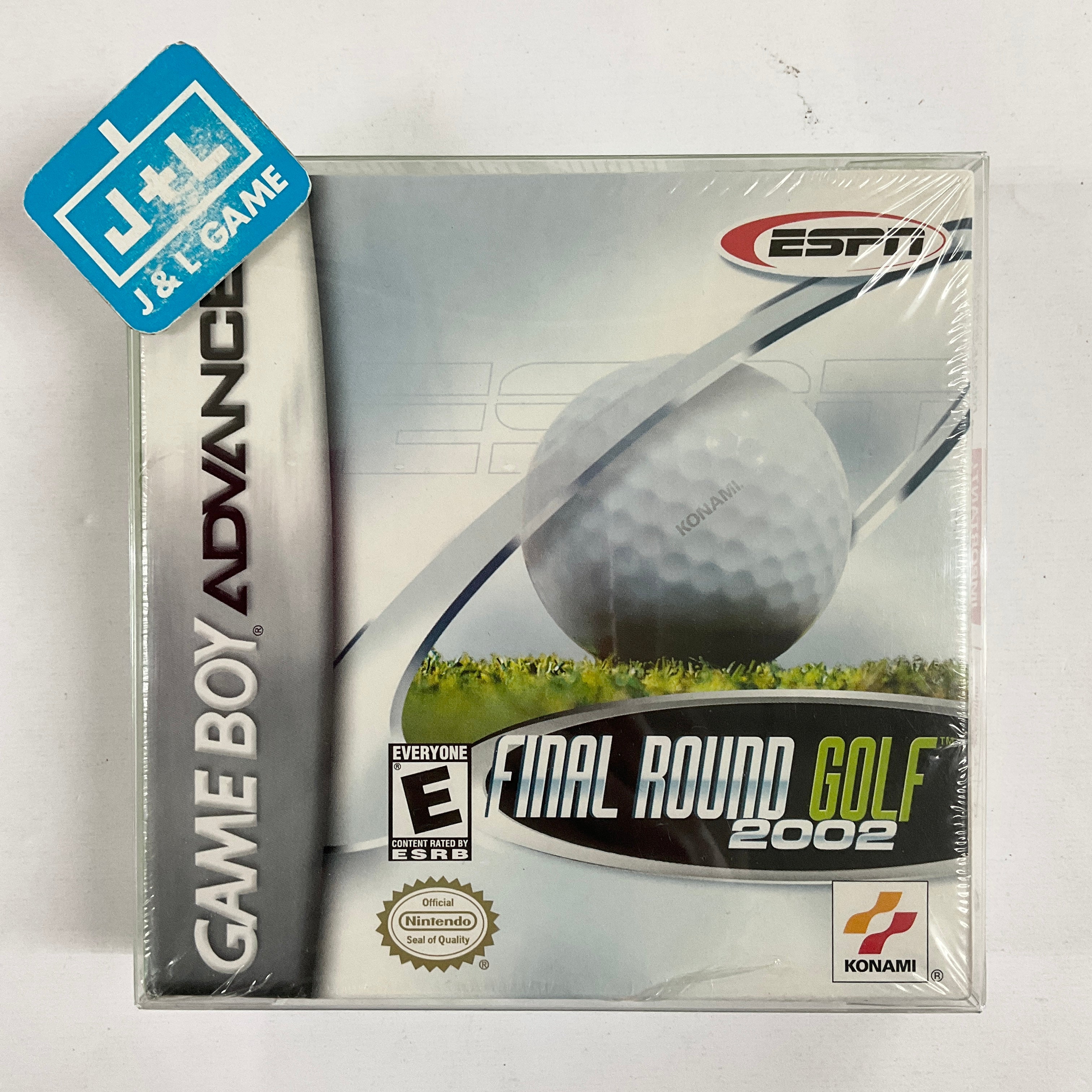 ESPN Final Round Golf 2002 - (GBA) Game Boy Advance Video Games Konami   