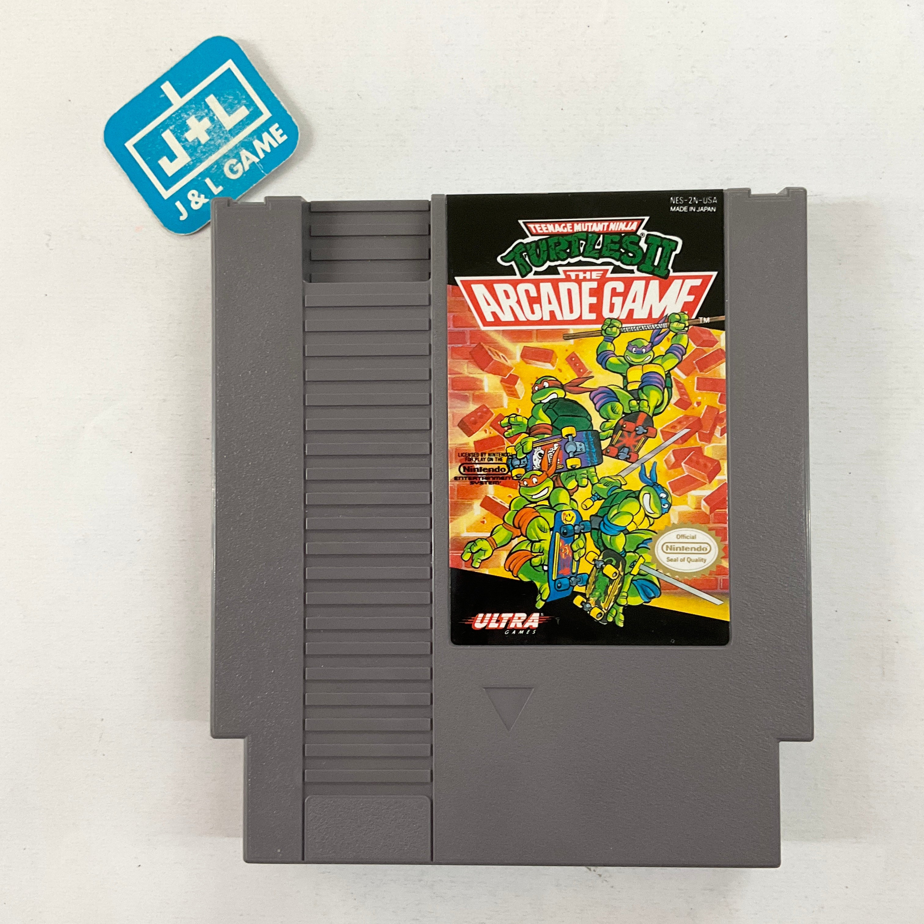 Teenage Mutant Ninja Turtles II: The Arcade Game - (NES) Nintendo Entertainment System [Pre-Owned] Video Games Ultra   