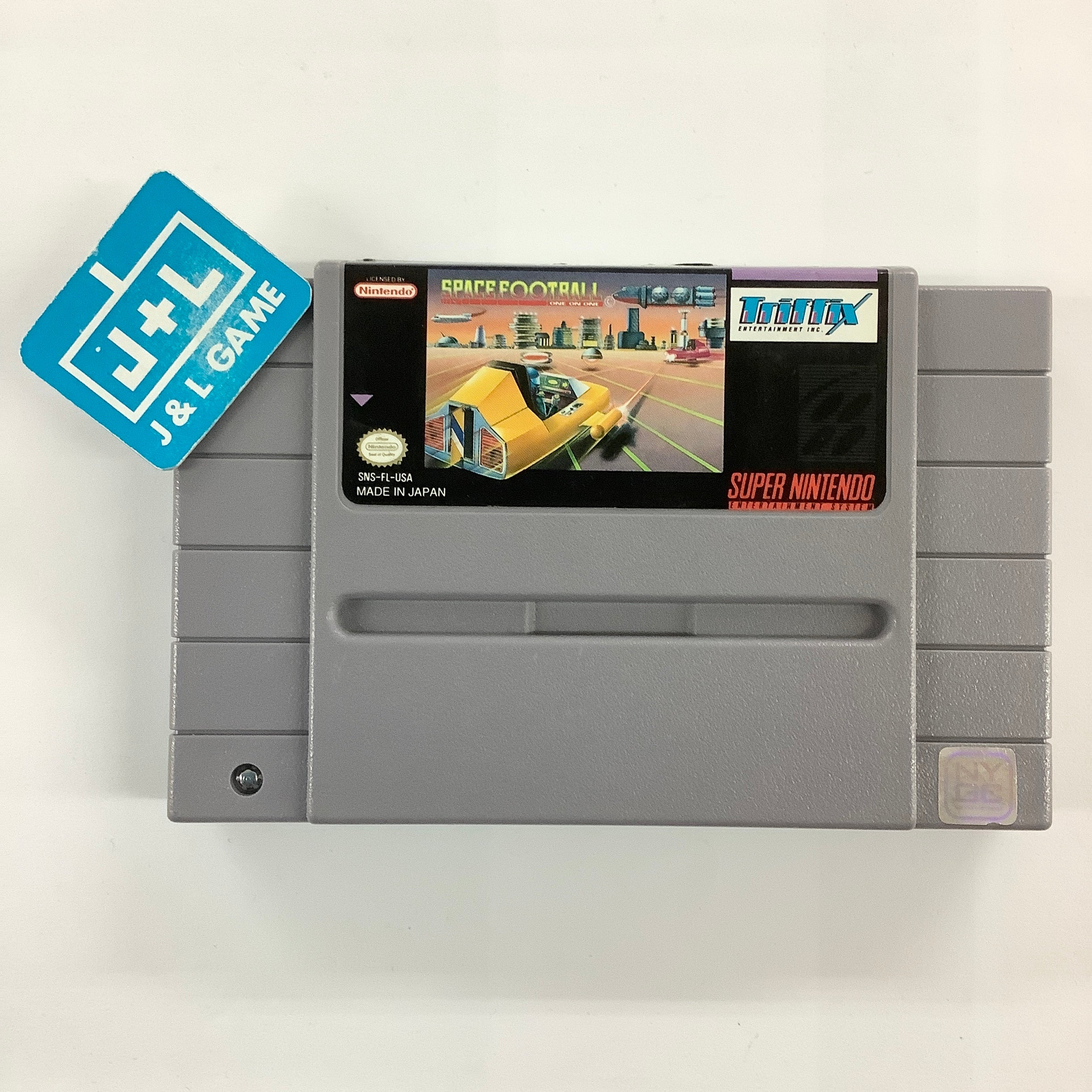 Space Football: One on One - (SNES) Super Nintendo [Pre-Owned] Video Games Triffix   