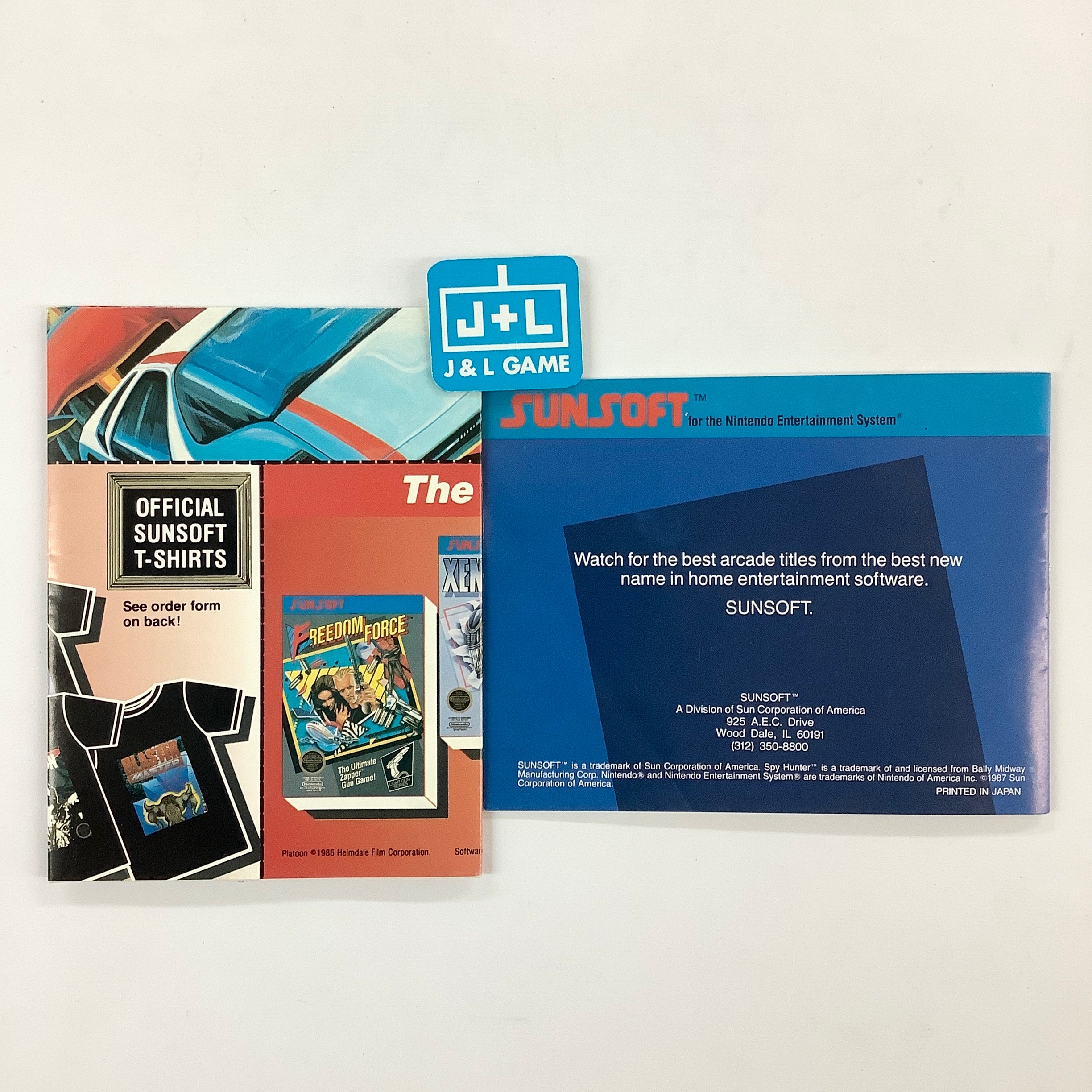 Spy Hunter - (NES) Nintendo Entertainment System [Pre-Owned] Video Games SunSoft   