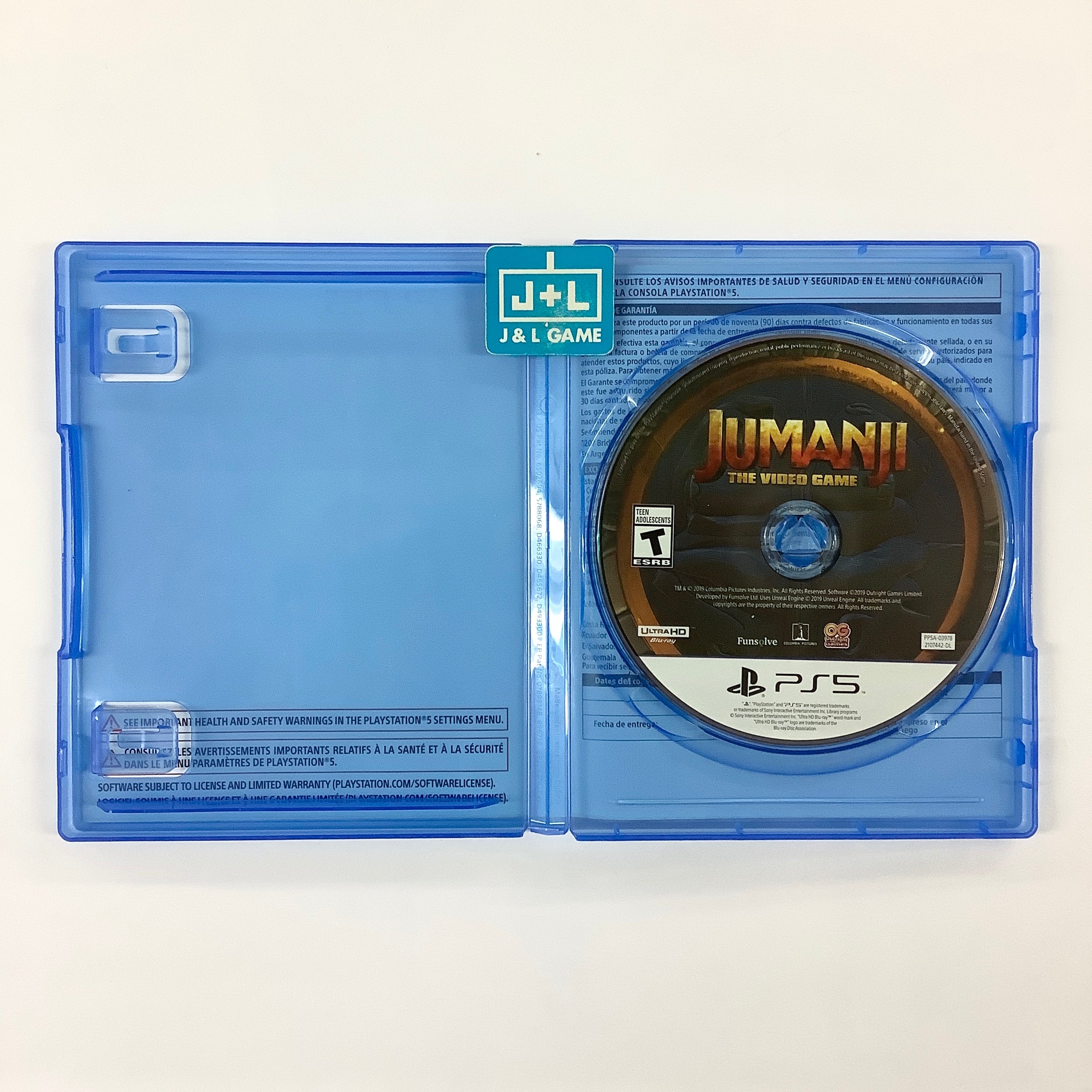 Jumanji: The Video Game - (PS5) PlayStation 5 [UNBOXING] Video Games Outright Games   