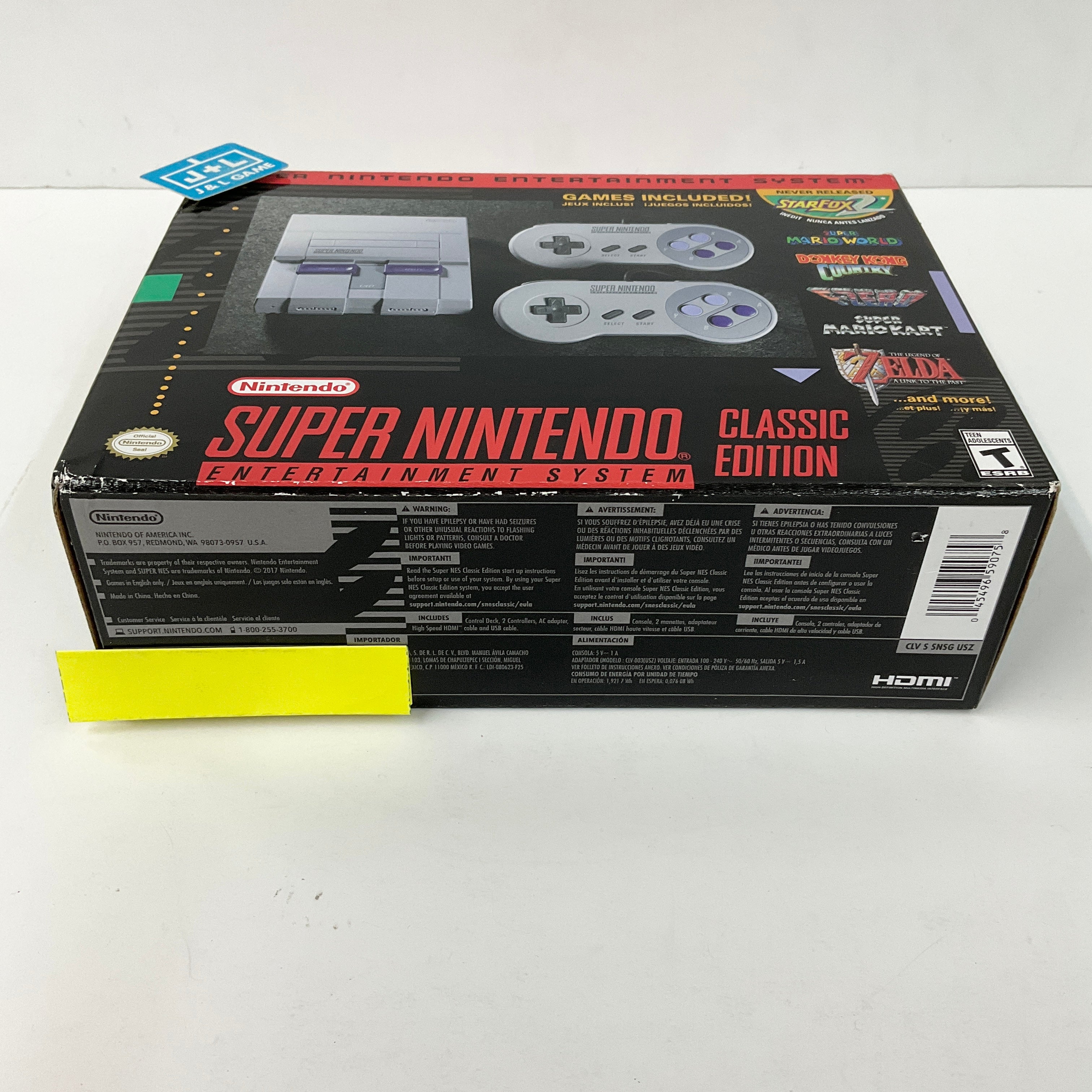 Nintendo Super NES Classic - (SNES) Super Nintendo Consoles Nintendo   