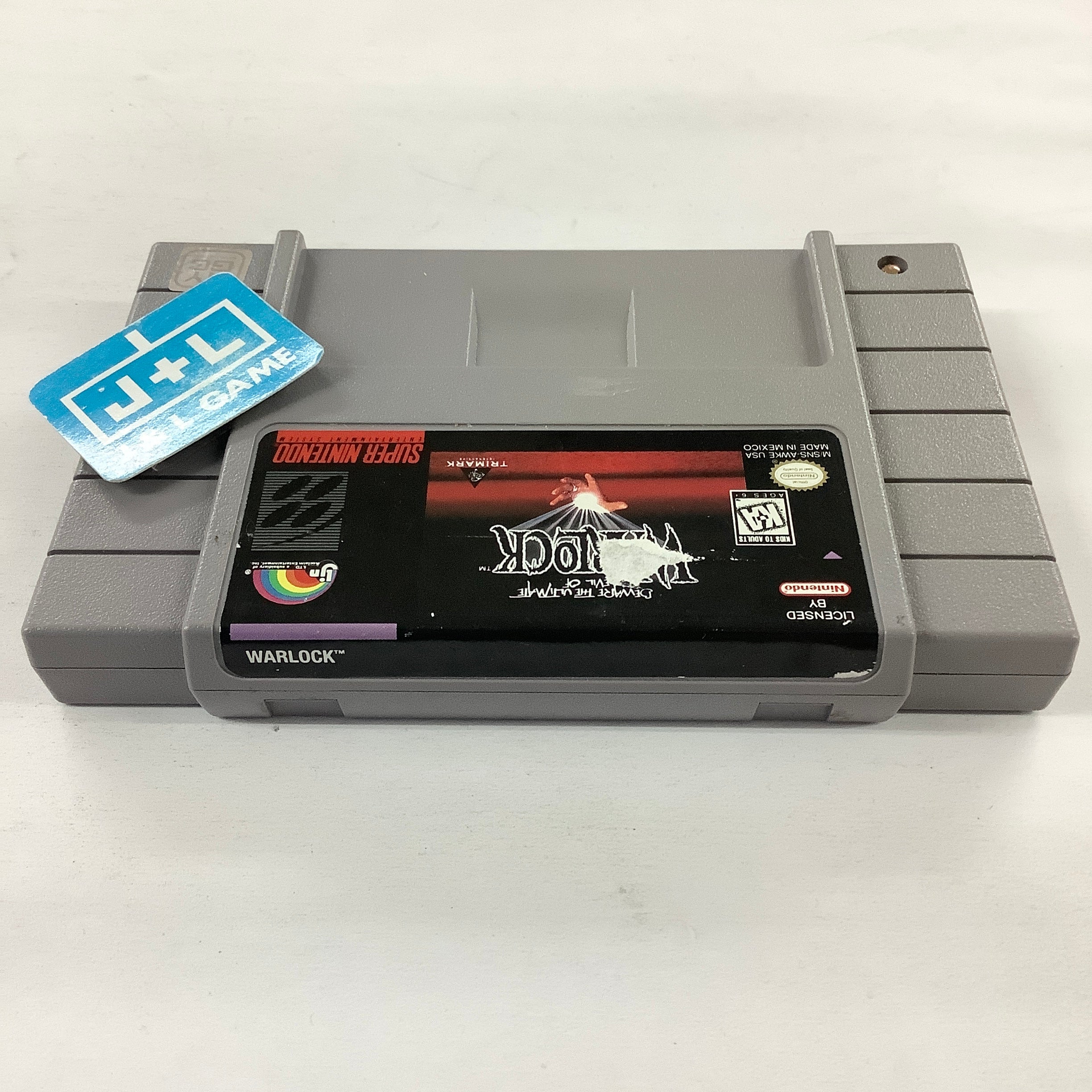 Warlock - (SNES) Super Nintendo [Pre-Owned] Video Games LJN Ltd.   