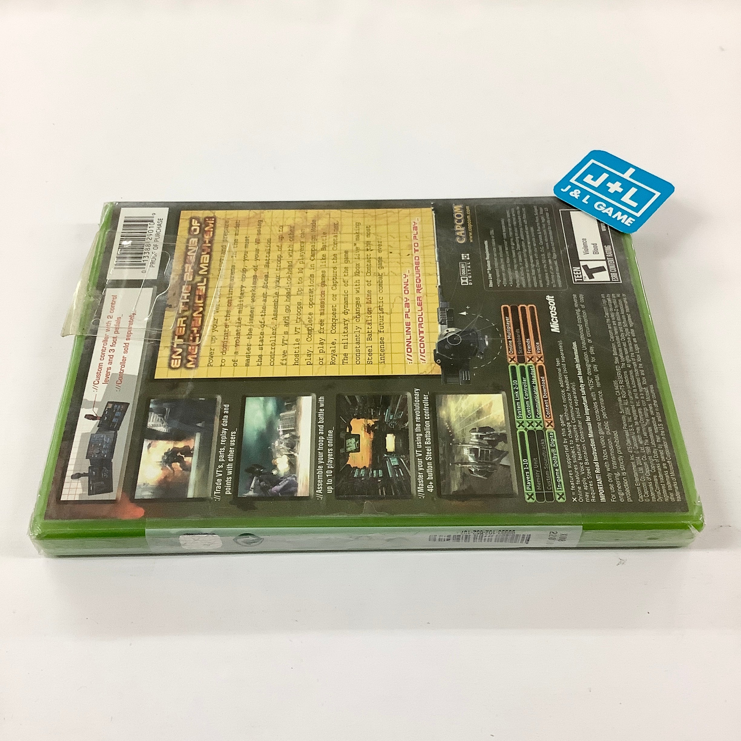 Steel Battalion: Line of Contact - (XB) Xbox Video Games Capcom   