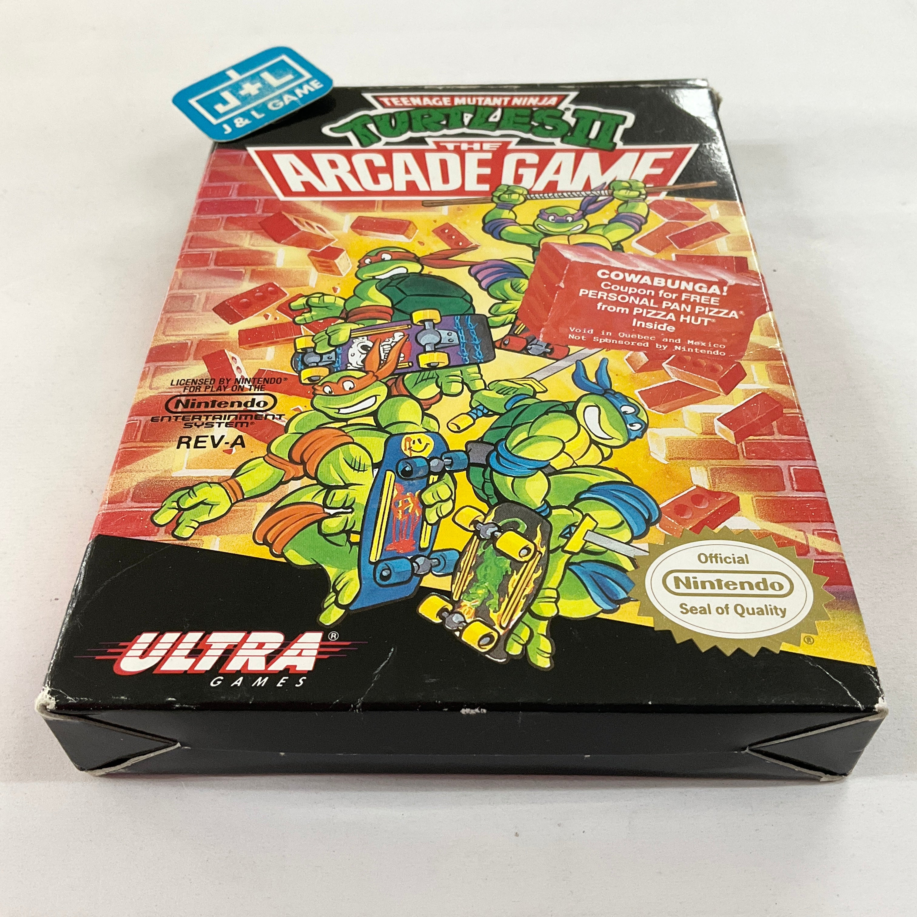 Teenage Mutant Ninja Turtles II: The Arcade Game - (NES) Nintendo Entertainment System [Pre-Owned] Video Games Ultra   