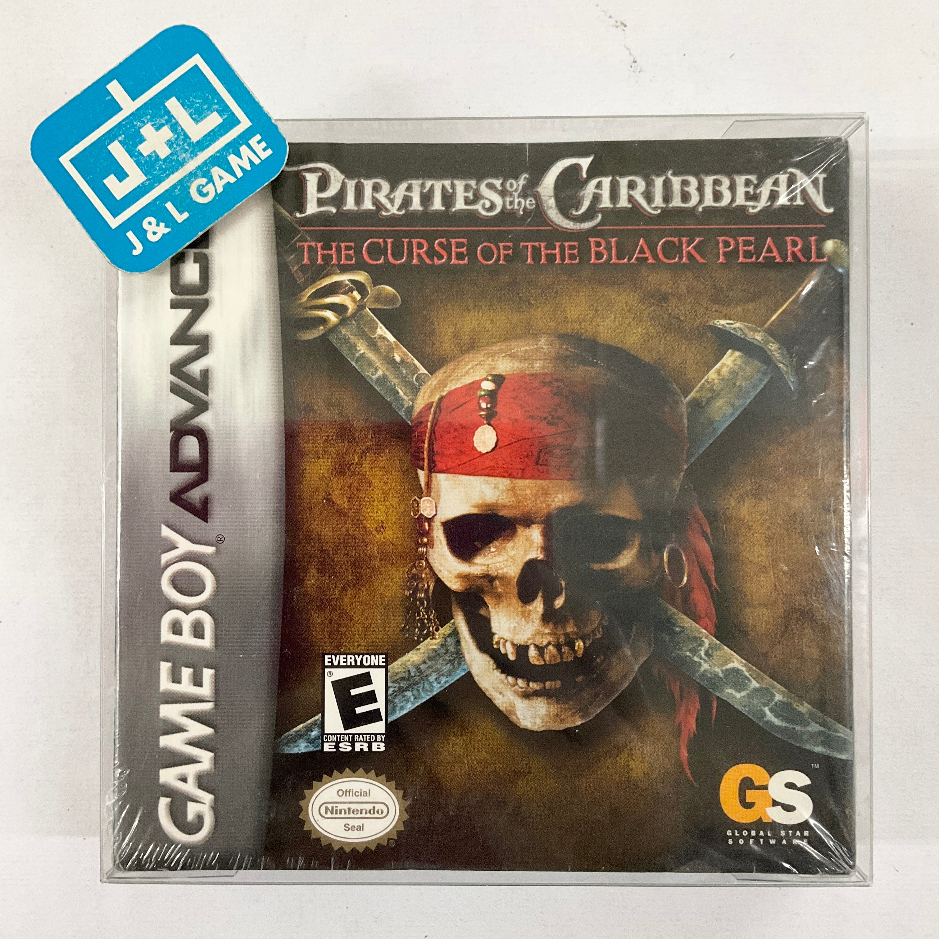 Pirates of the Caribbean: The Curse of the Black Pearl - (GBA) Game Boy Advance Video Games TDK Mediactive   