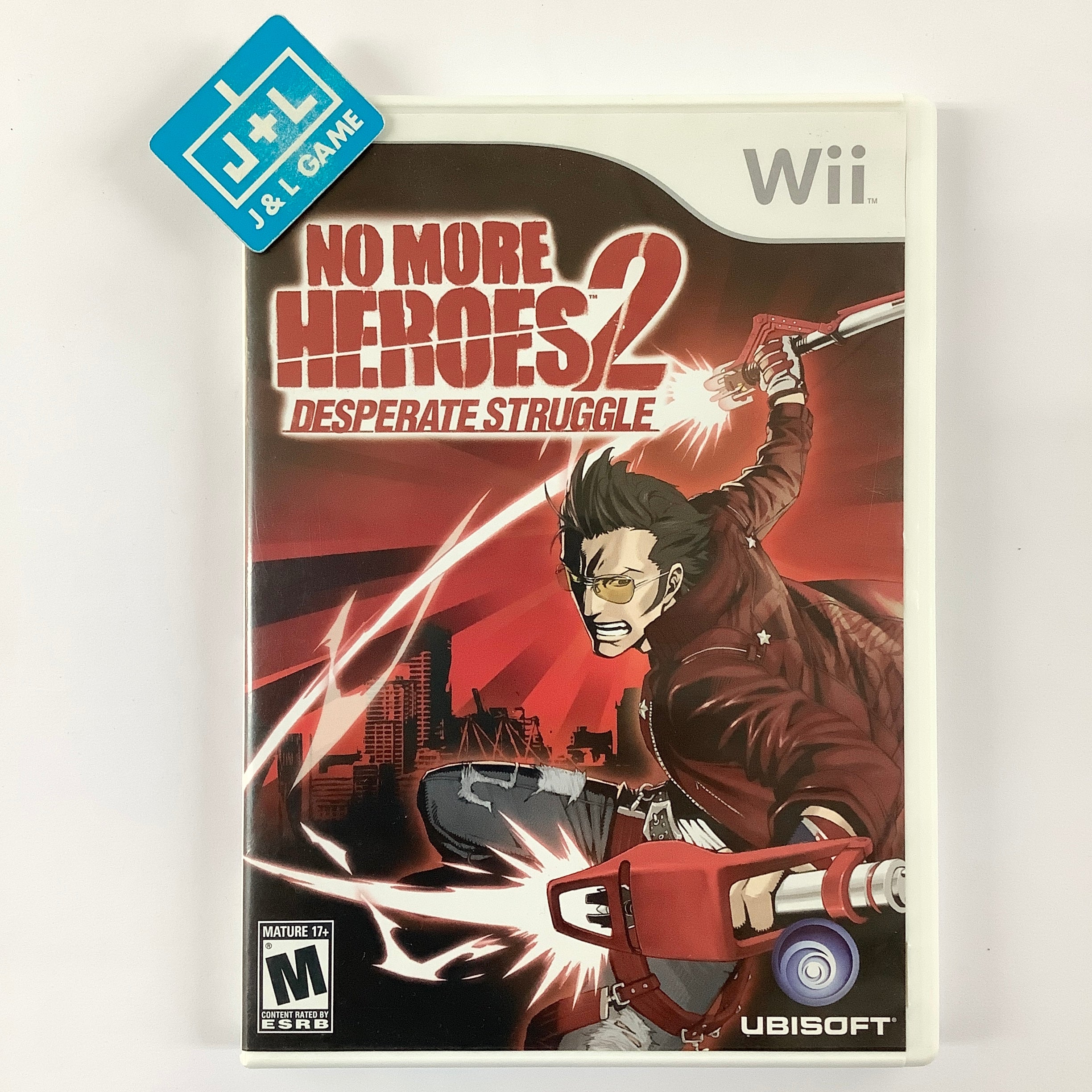 No More Heroes 2: Desperate Struggle - Nintendo Wii [Pre-Owned] Video Games Ubisoft   