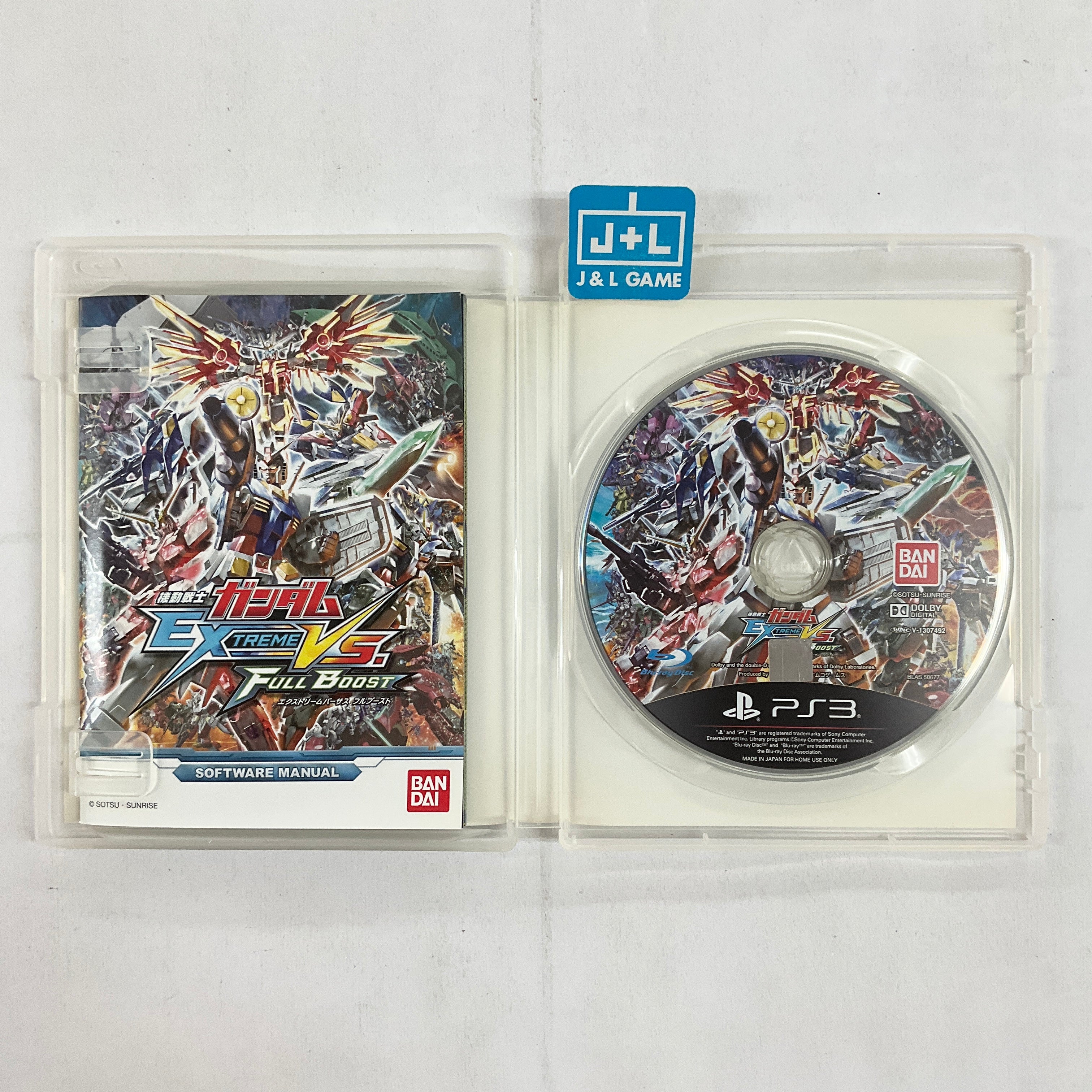 Gundam Extreme Vs. Full Boost - (PS3) Playstation 3 (Pre-Owned) [Asia Import] Video Games Bandai Namco Games   