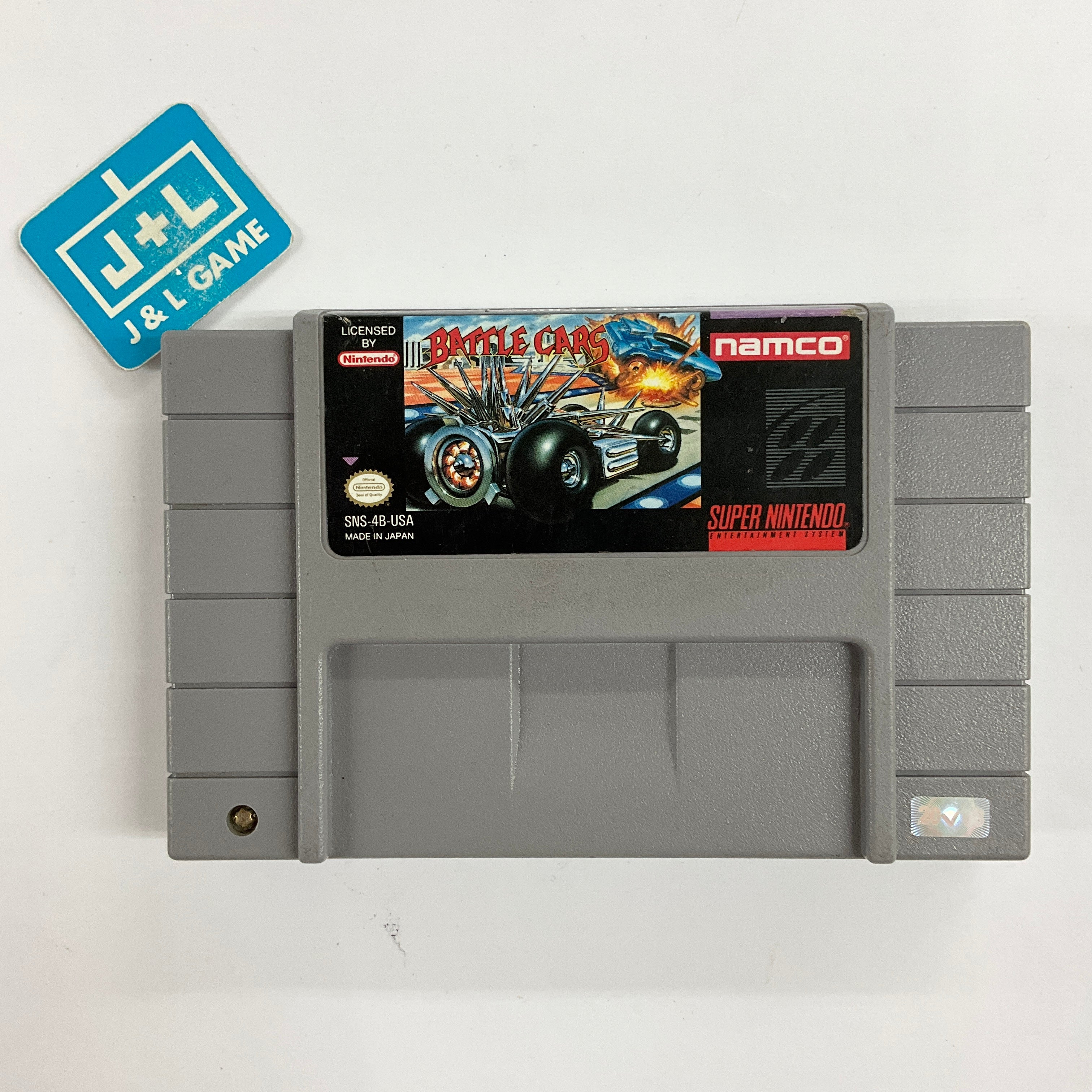 Battle Cars - (SNES) Super Nintendo [Pre-Owned] Video Games Namco   