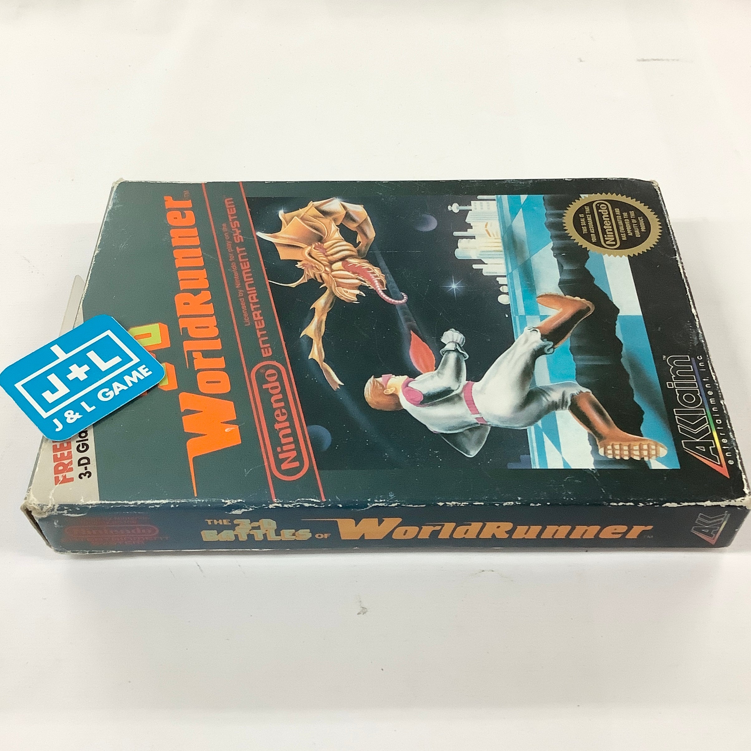 3-D WorldRunner - (NES) Nintendo Entertainment System [Pre-Owned] Video Games Acclaim   