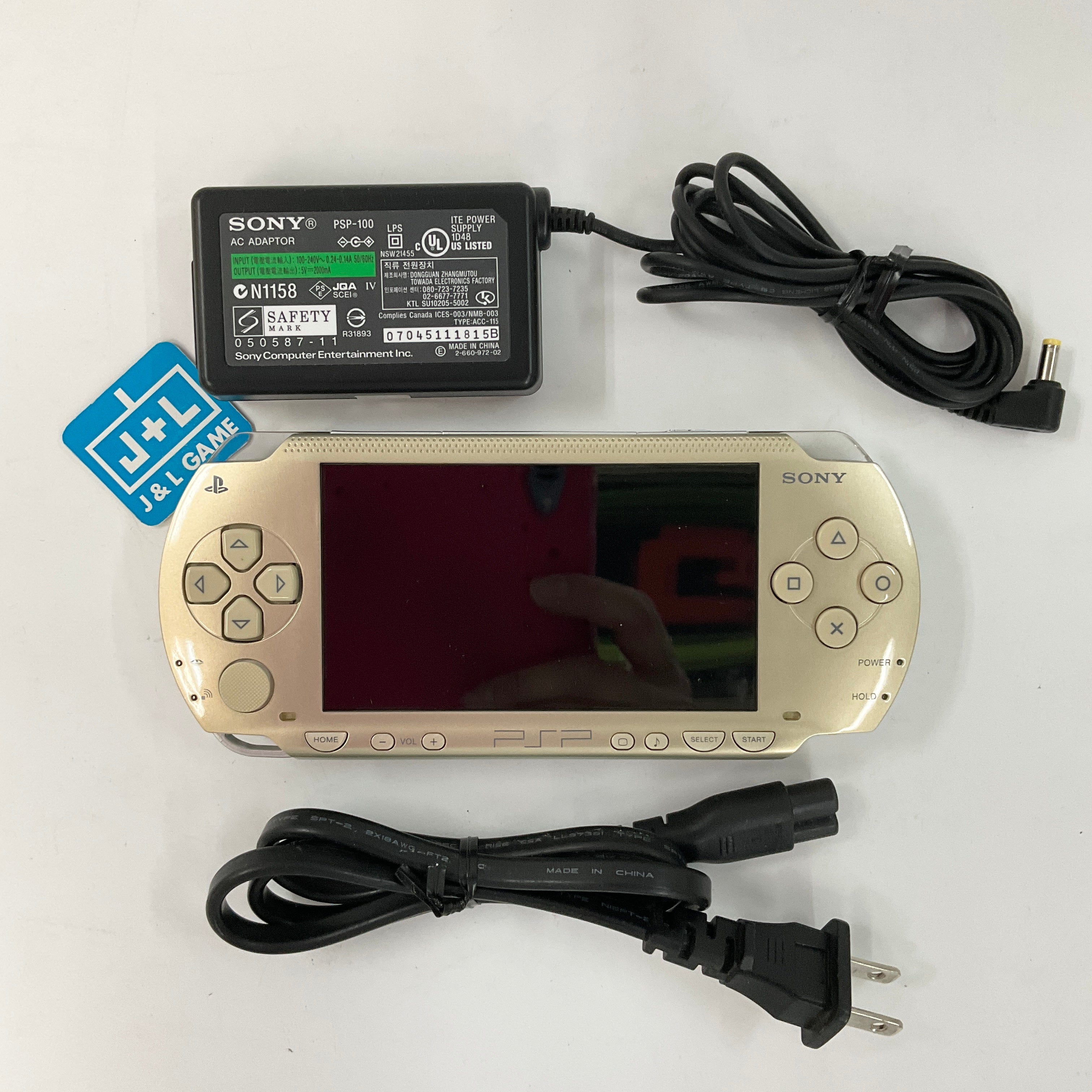 Sony PlayStation Portable 1000 Console (Champagne Gold) - Sony PSP [Pre-Owned] (Japanese Import) Consoles Sony   