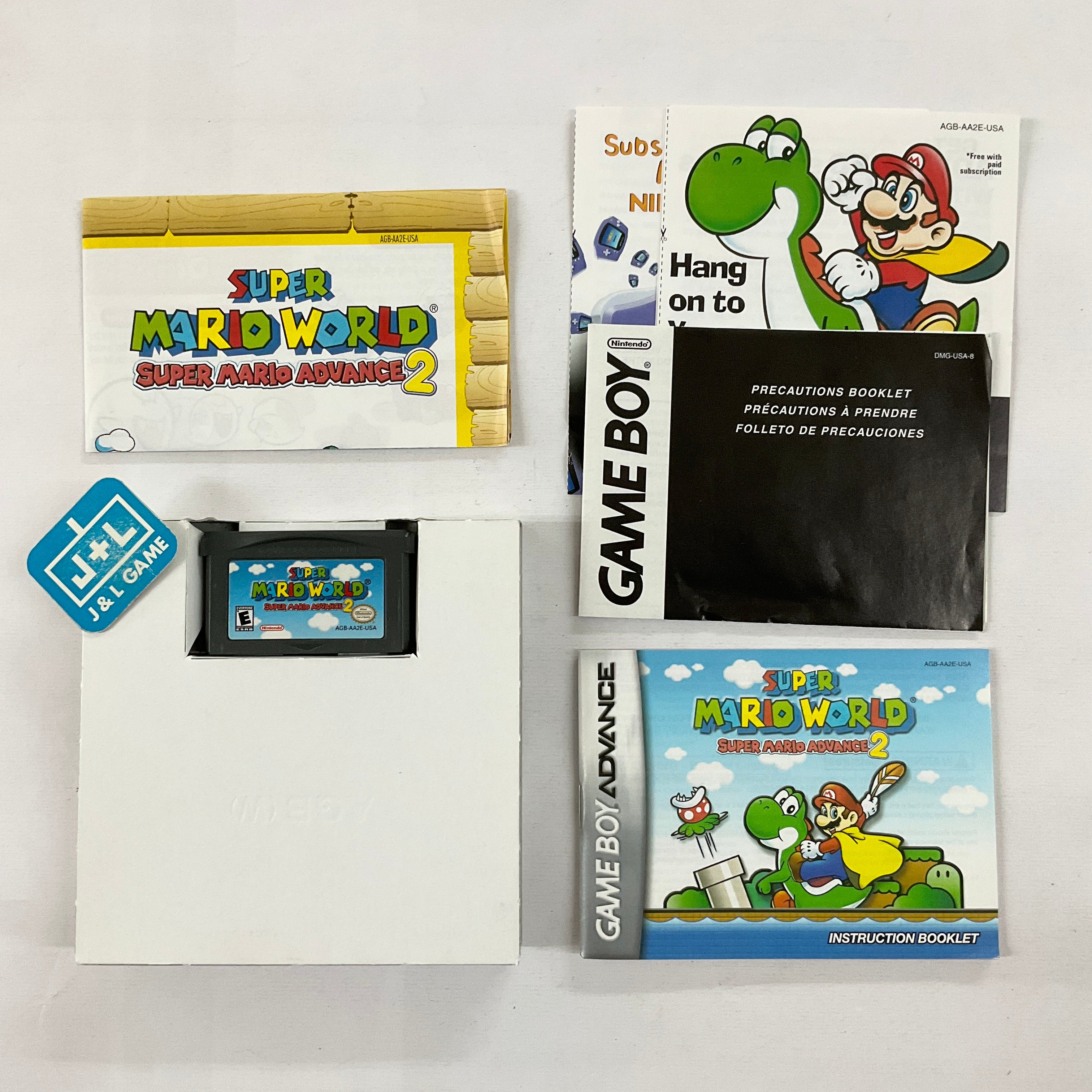 Super Mario World: Super Mario Advance 2 - (GBA) Game Boy Advance [Pre-Owned] Video Games Nintendo   