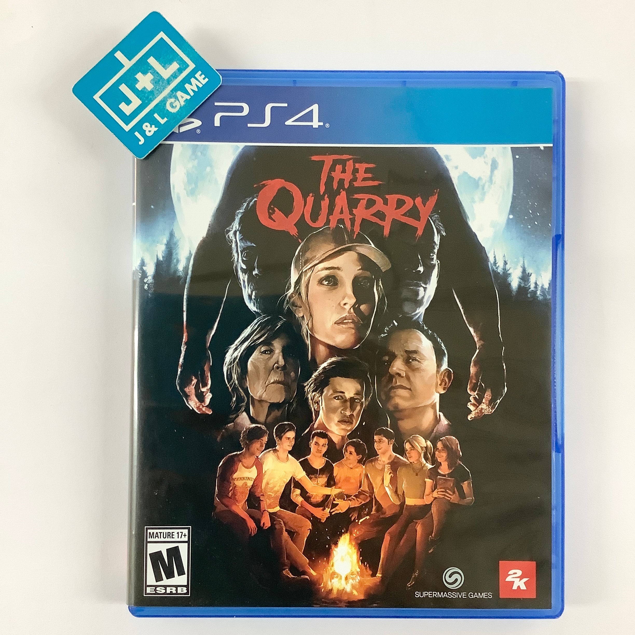 The Quarry - (PS4) PlayStation 4 [Pre-Owned] Video Games 2K   