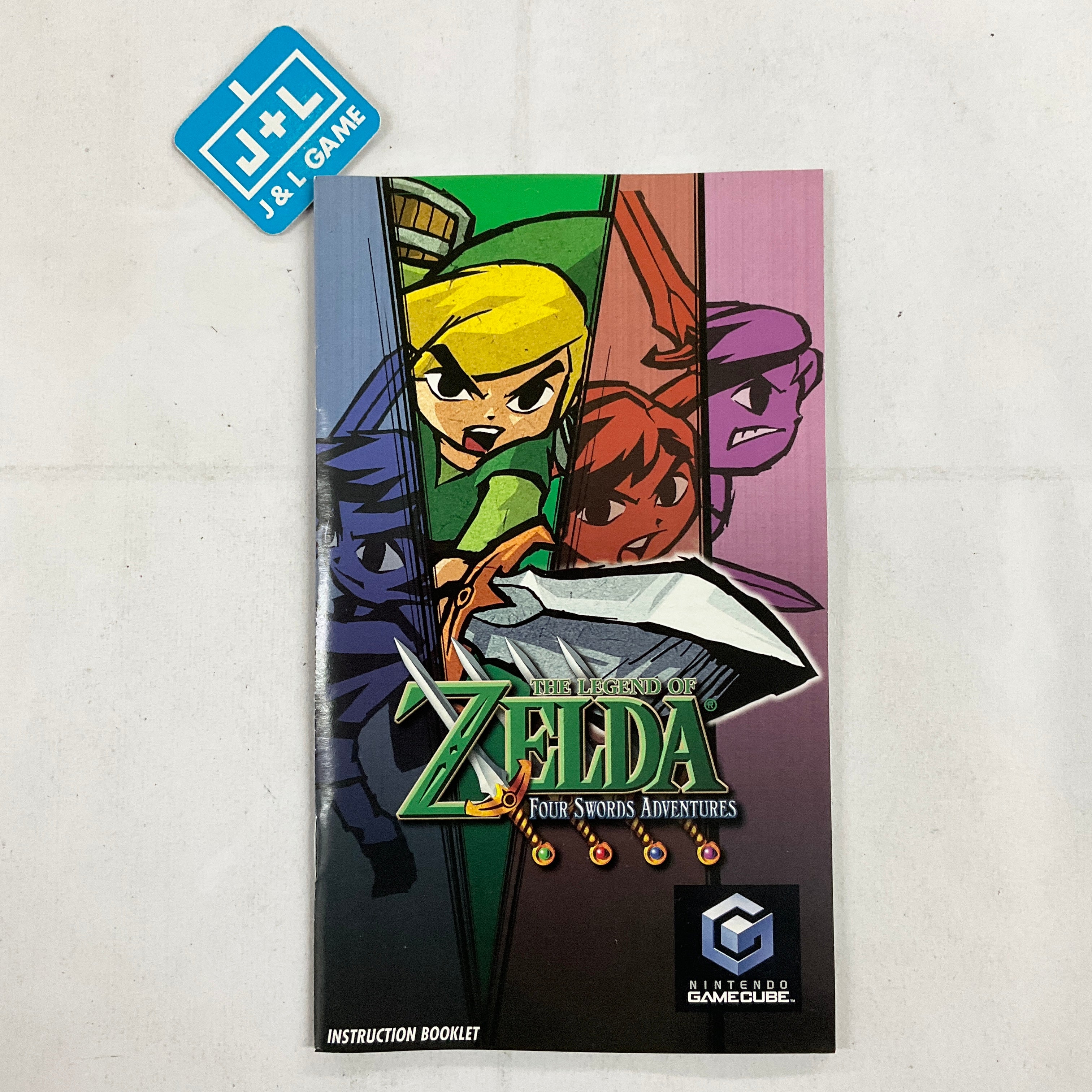 The Legend of Zelda: Four Swords Adventures (Player's Choice) - (GC) GameCube [Pre-Owned] Video Games Nintendo   