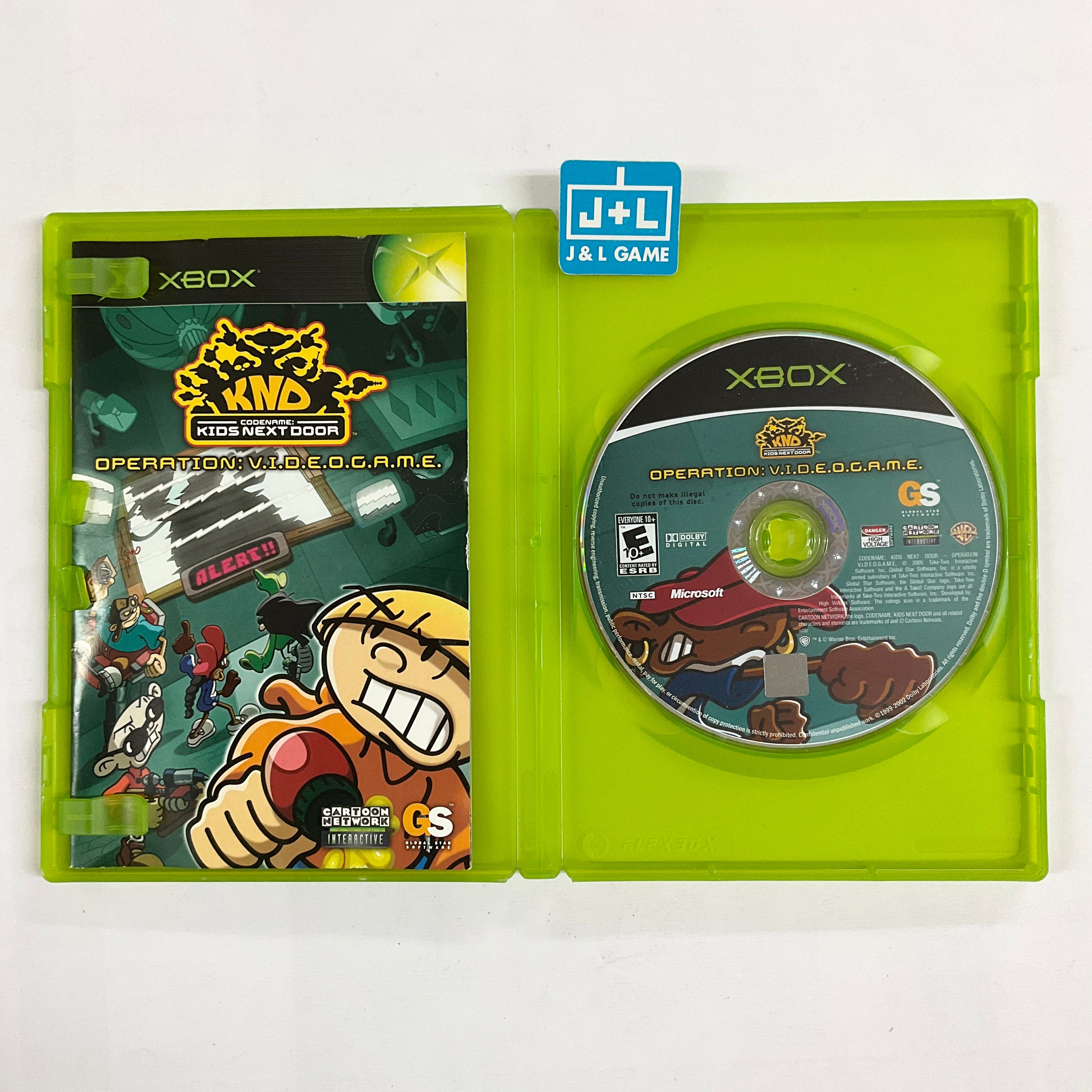 Codename: Kids Next Door: Operation V.I.D.E.O.G.A.M.E. - (XB) Xbox [Pre-Owned] Video Games Global Star Software   