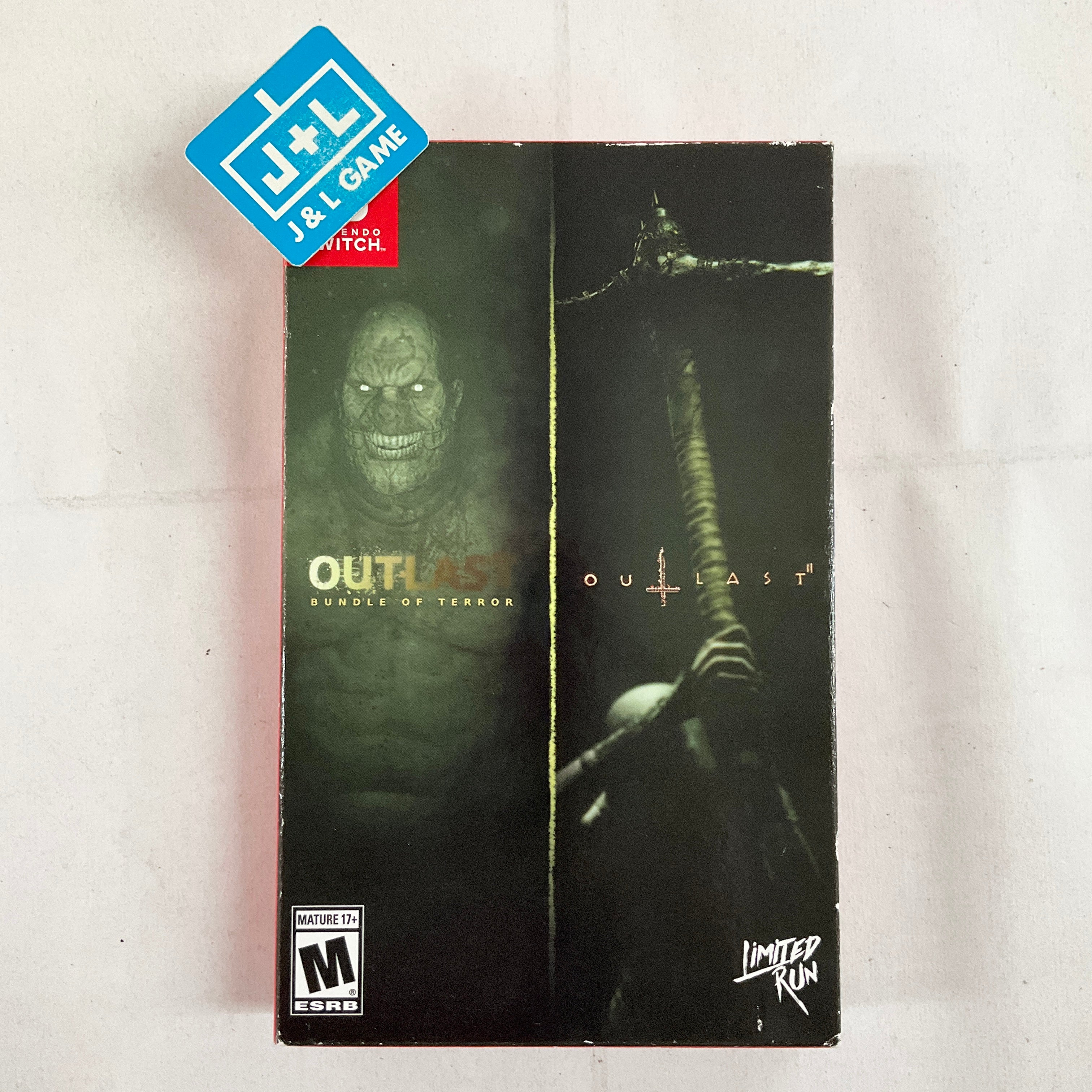 Outlast Bundle of Terror / Outlast 2 (Limited Run #017 #018) - (NSW) Nintendo Switch [Pre-Owned] Video Games Limited Run Games   