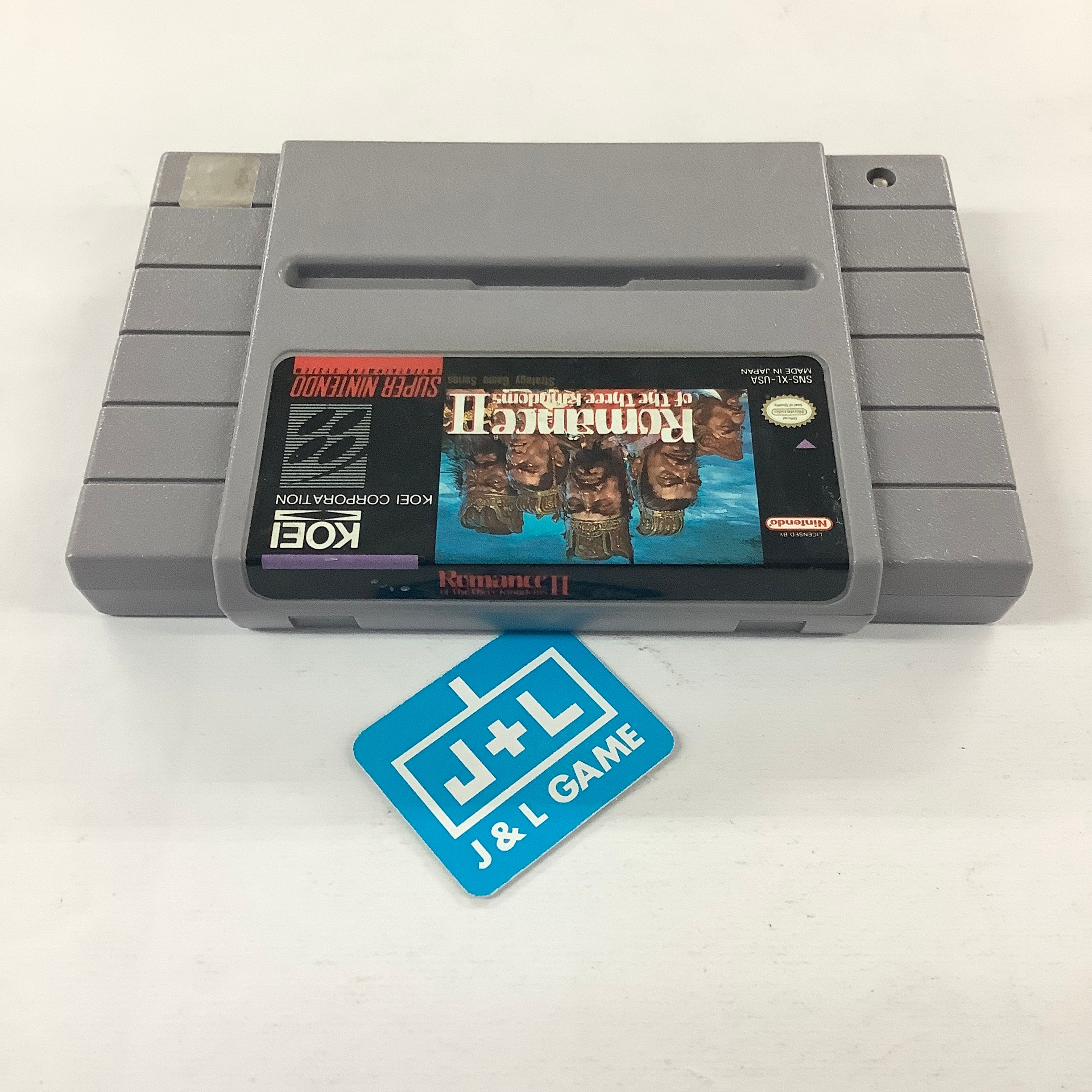 Romance of the Three Kingdoms II - (SNES) Super Nintendo [Pre-Owned] Video Games Koei   