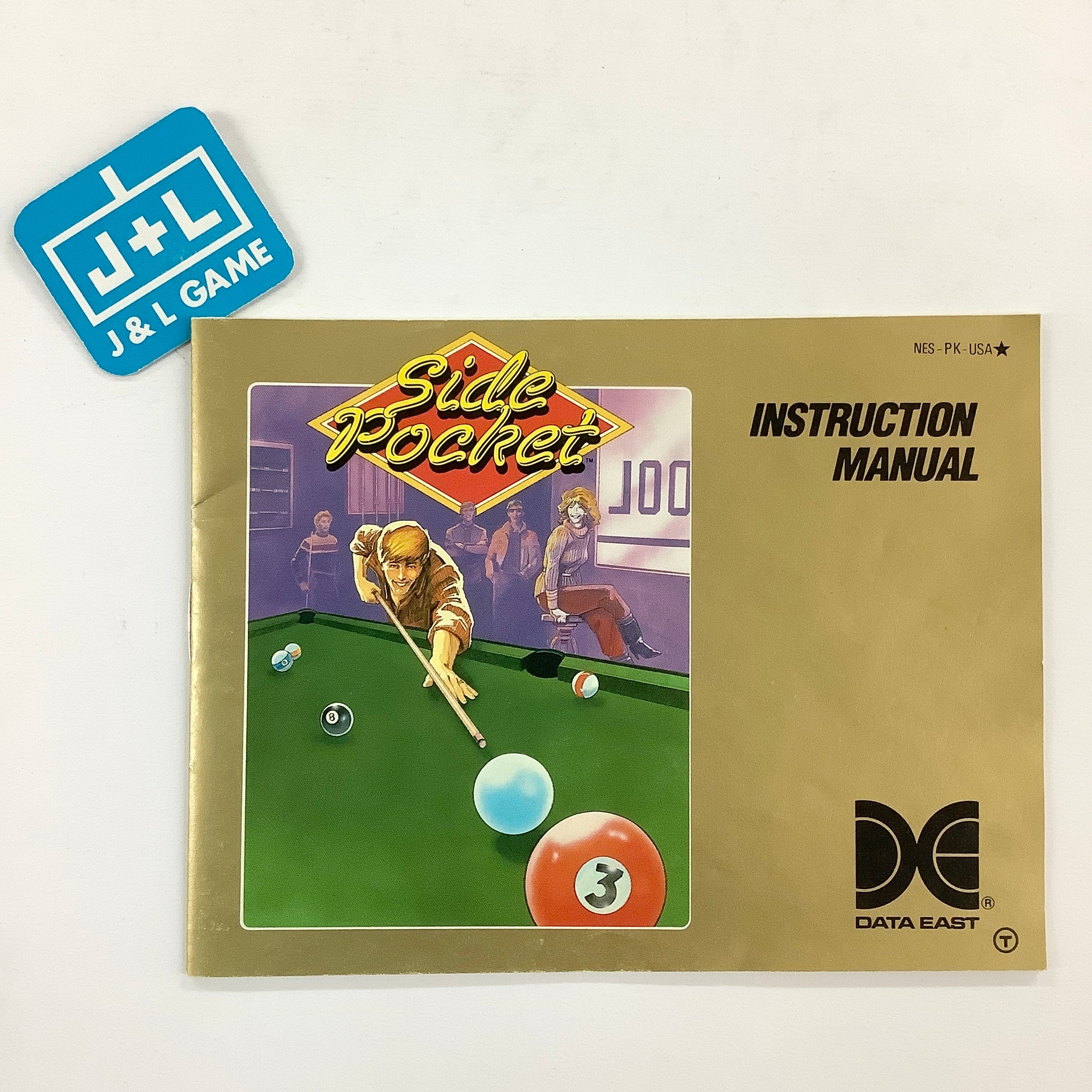 Side Pocket - (NES) Nintendo Entertainment System [Pre-Owned] Video Games Data East   