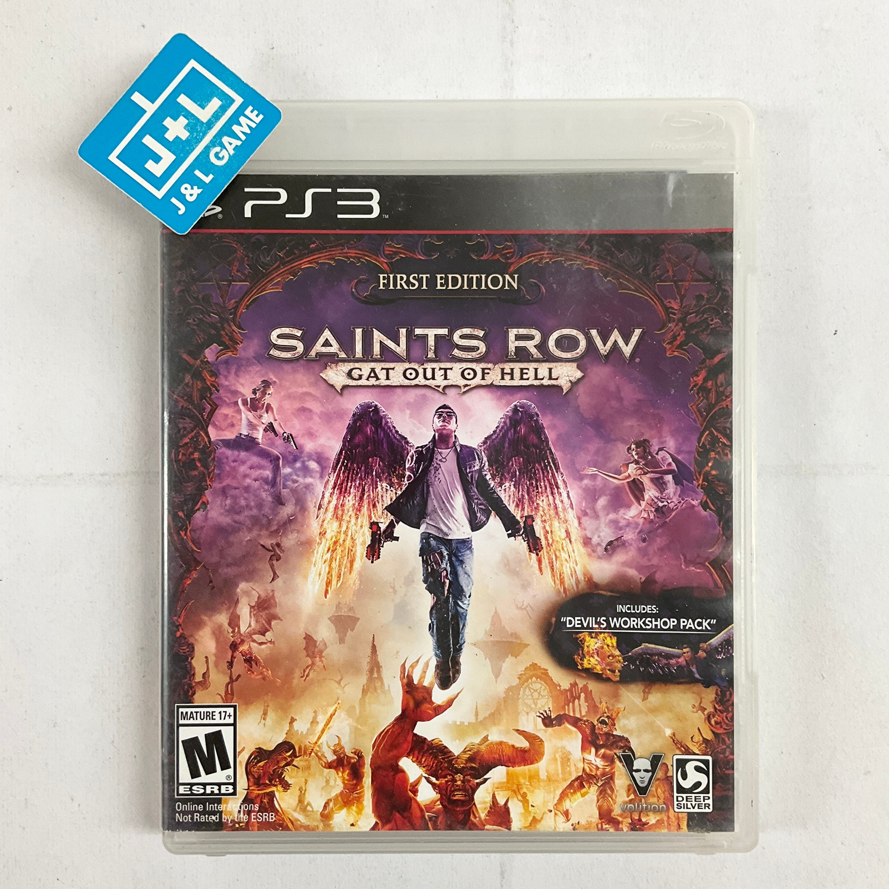 Saints Row: Gat Out of Hell - (PS3) Playstation 3 [Pre-Owned] Video Games Deep Silver   