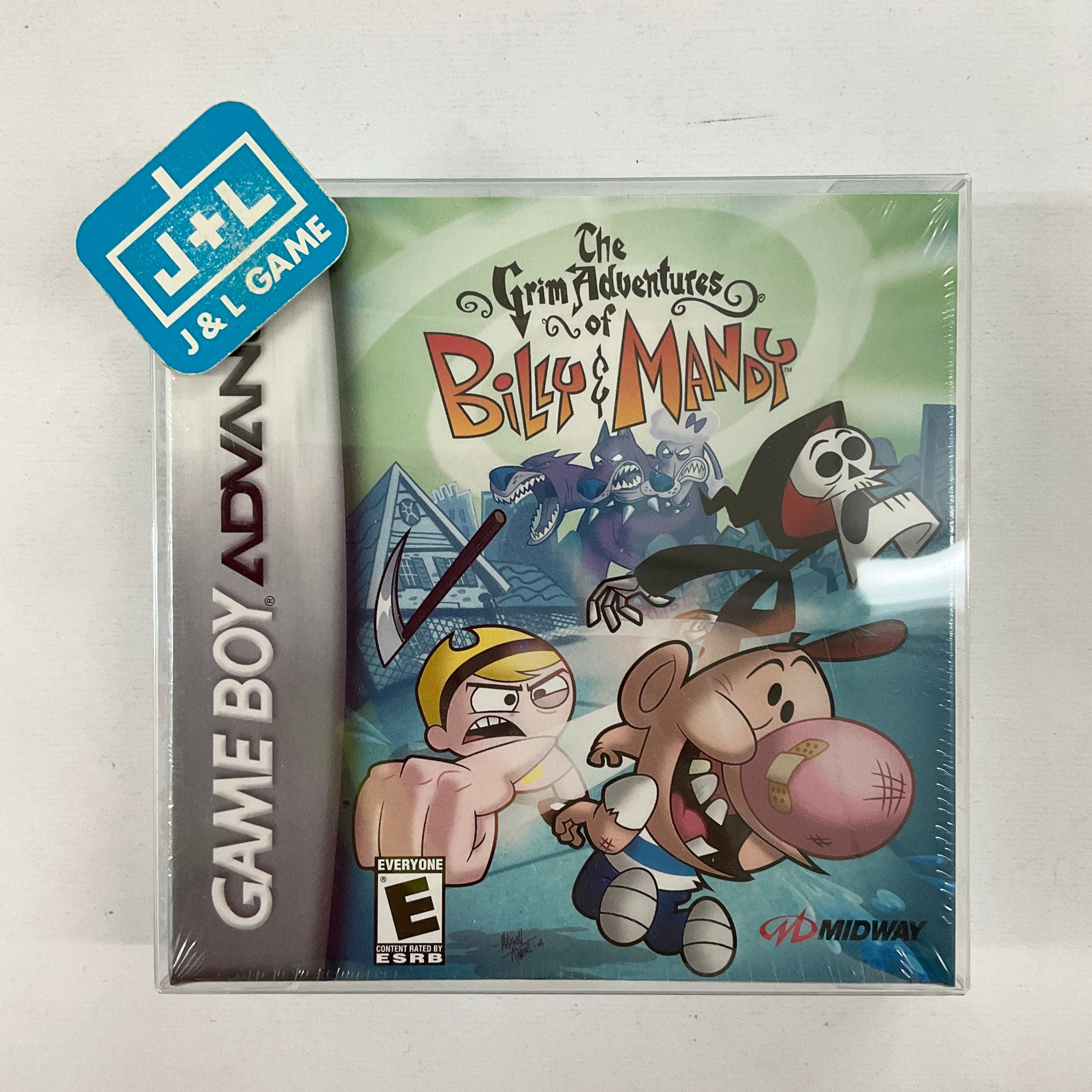 The Grim Adventures of Billy & Mandy - (GBA) Game Boy Advance Video Games Midway   