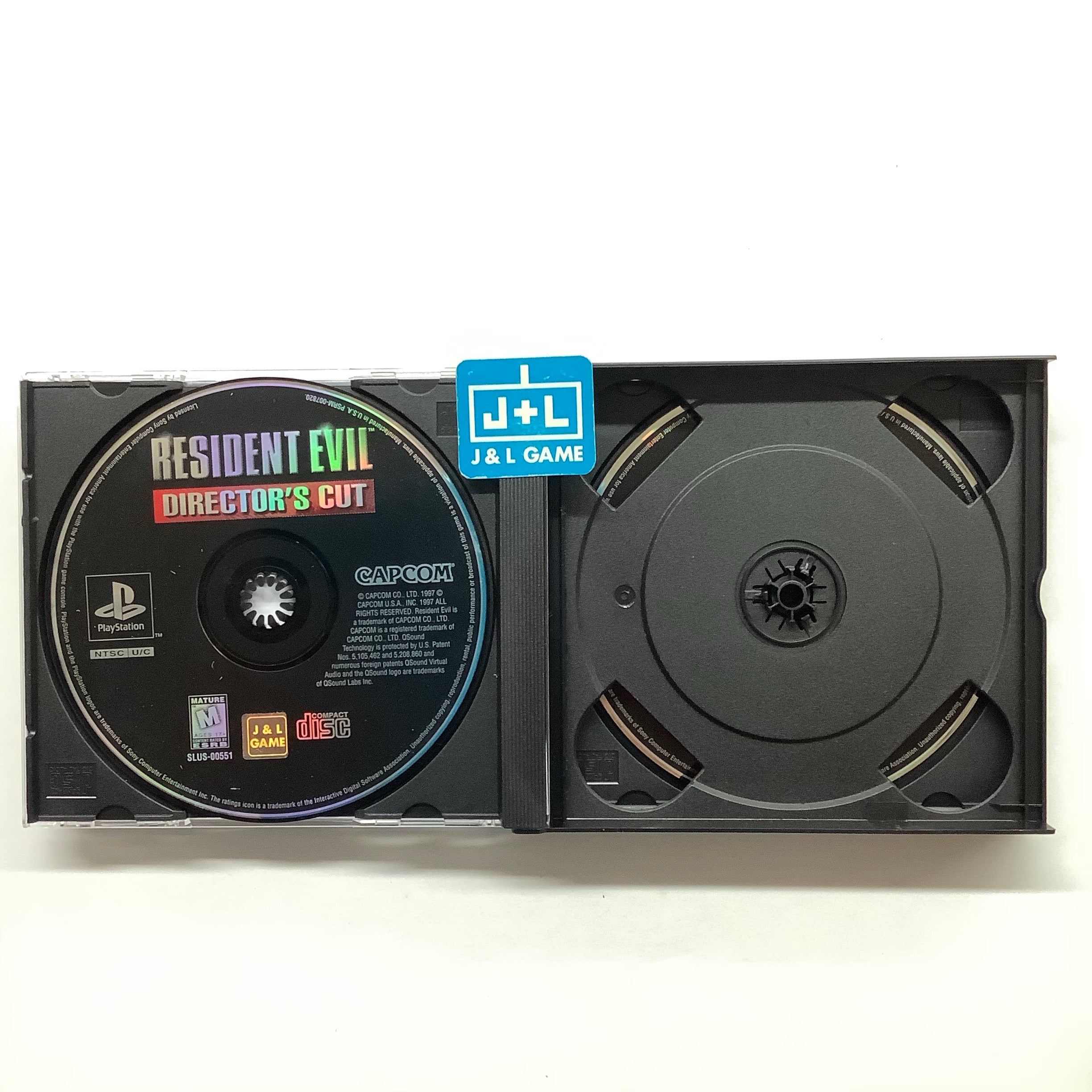 Resident Evil: Director's Cut - (PS1) PlayStation 1 [Pre-Owned] Video Games Capcom   